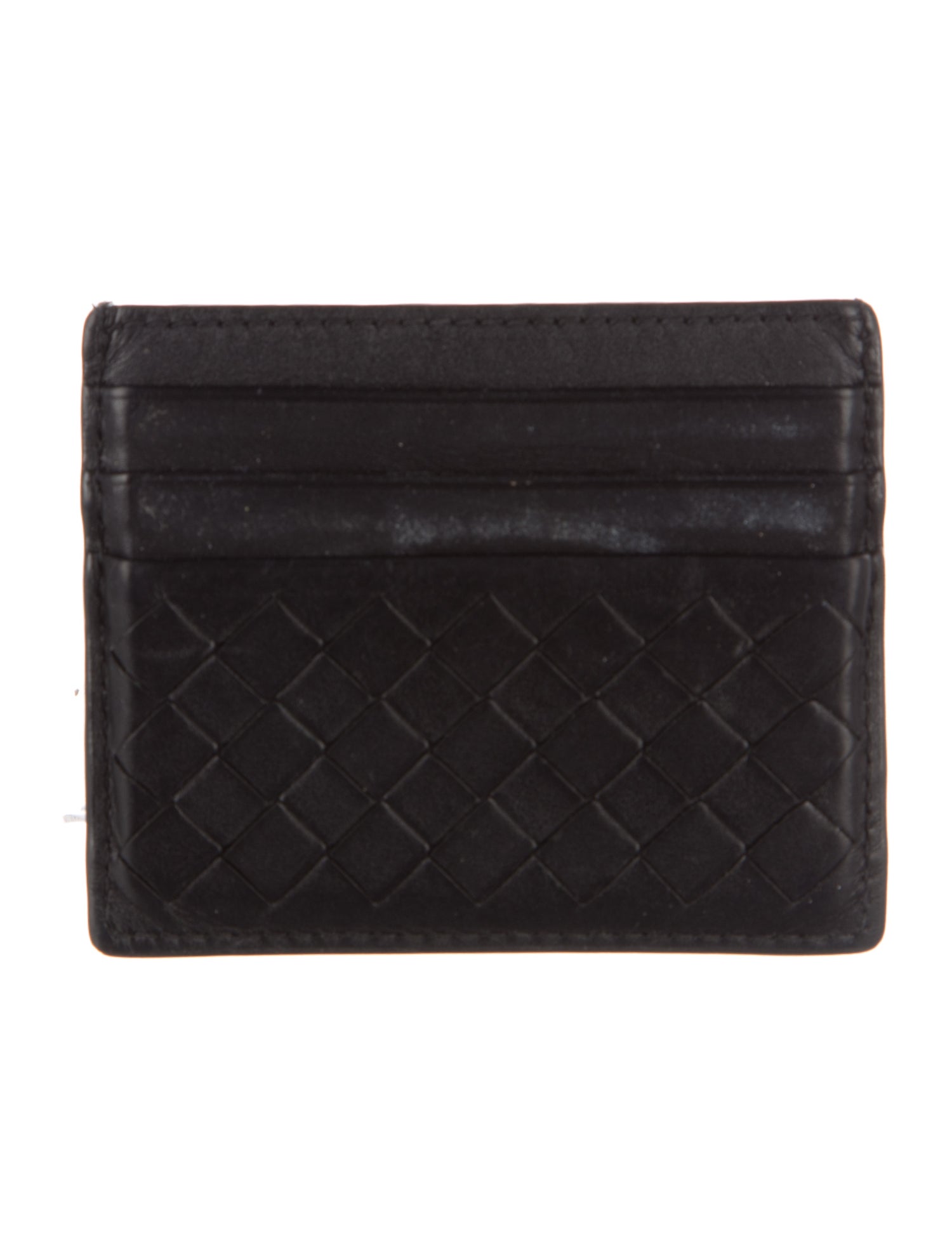 Bottega Veneta Intrecciato Weave Leather Wallet