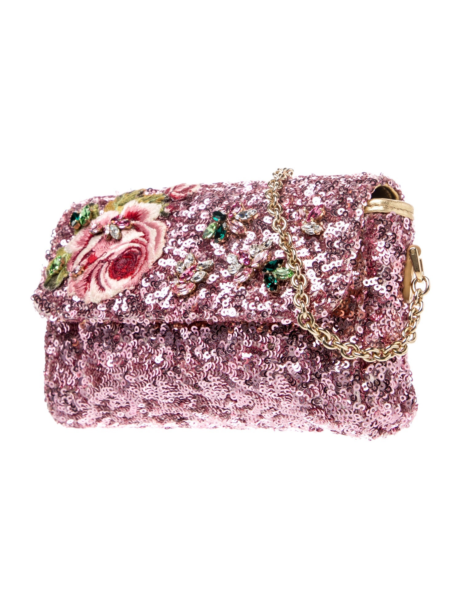 Dolce & Gabbana Bambino Girls' Embellished Shoulder Bag