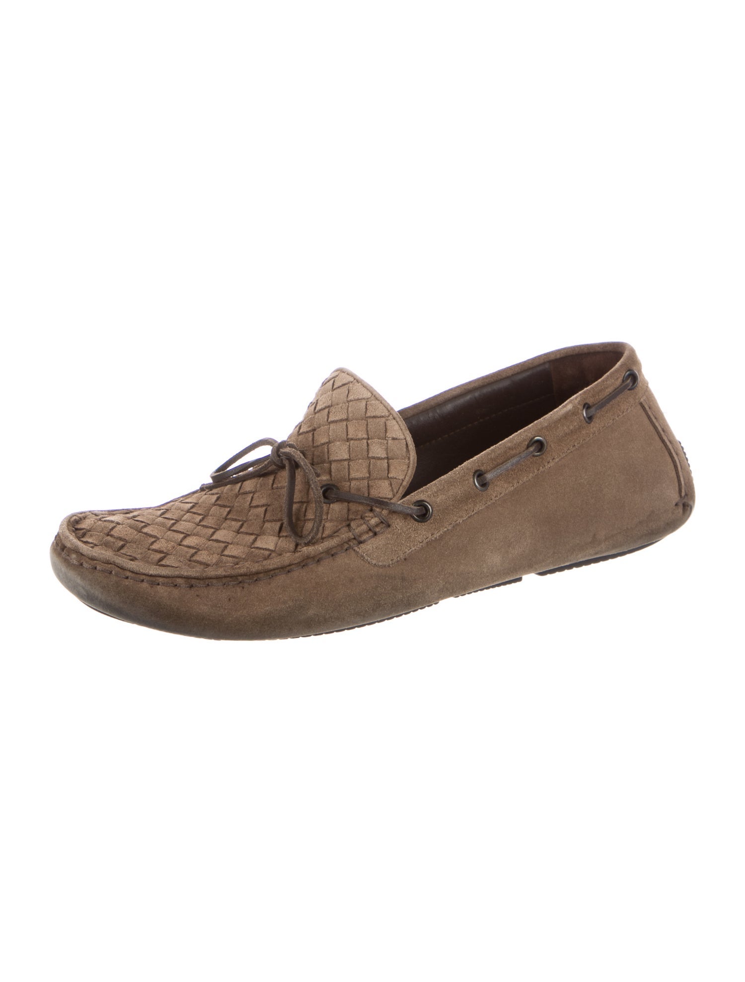 Bottega Veneta Suede Moccasins