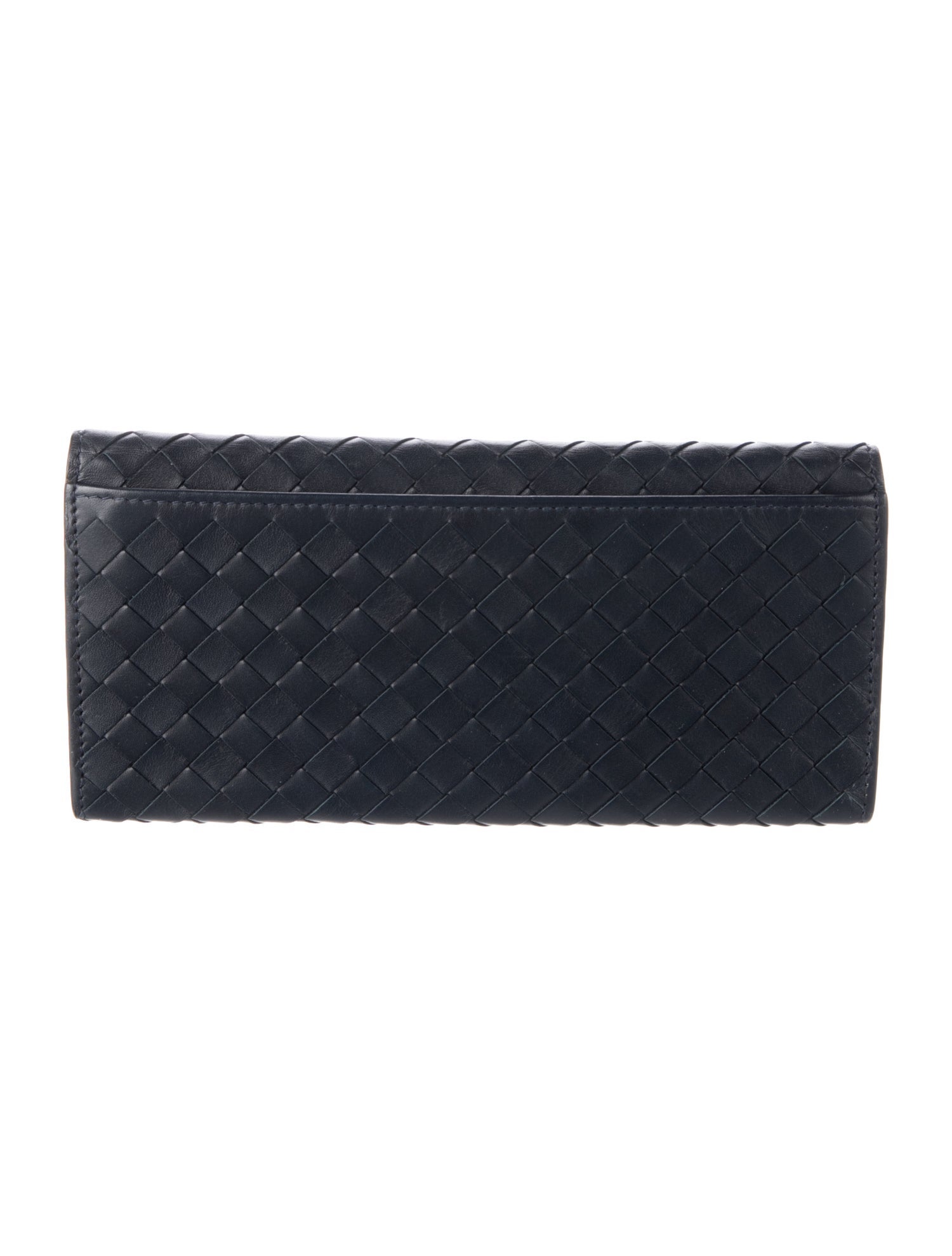 Bottega Veneta Intrecciato Long Intrecciato Weave Continental Wallet