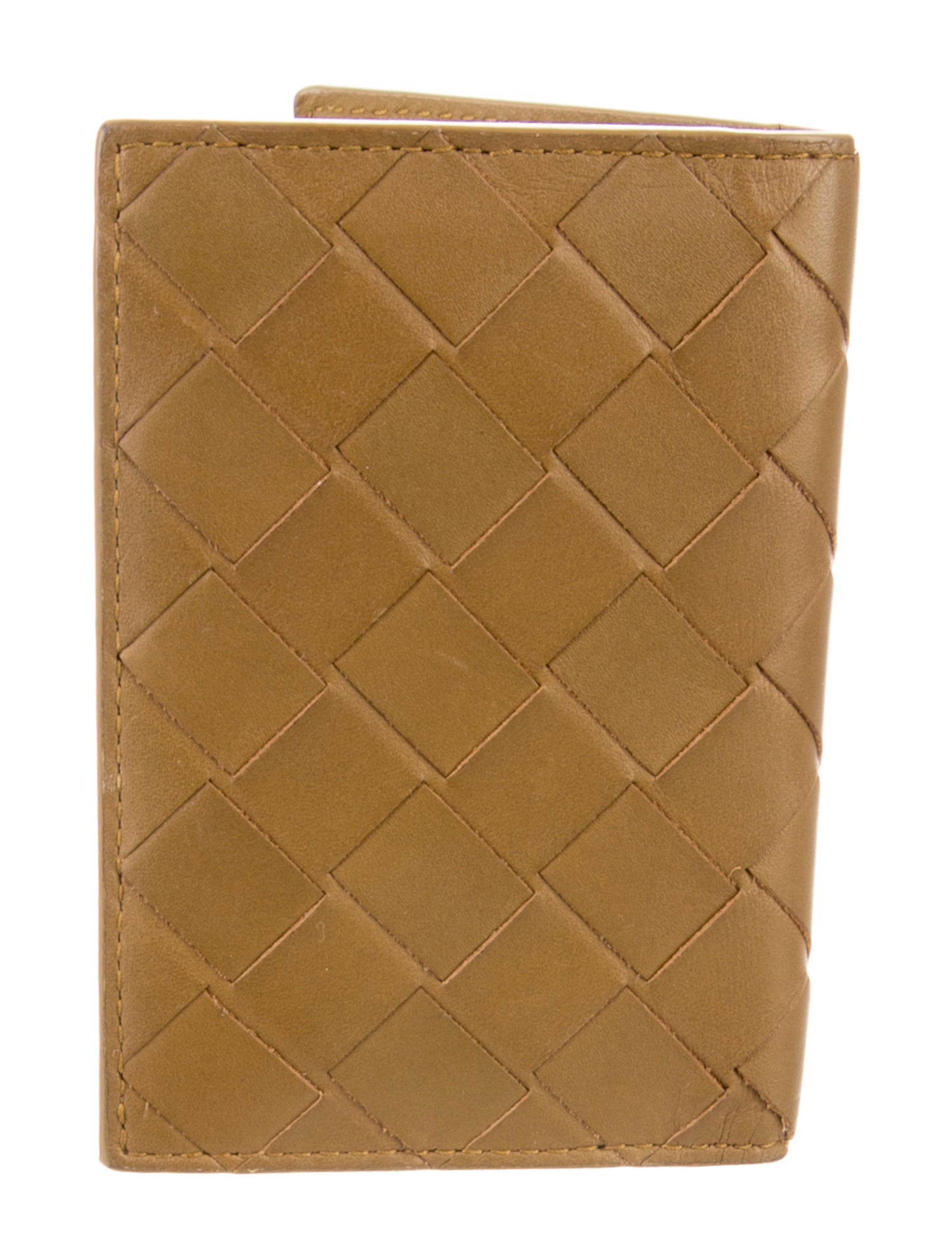 Bottega Veneta Intrecciato Weave Leather Wallet