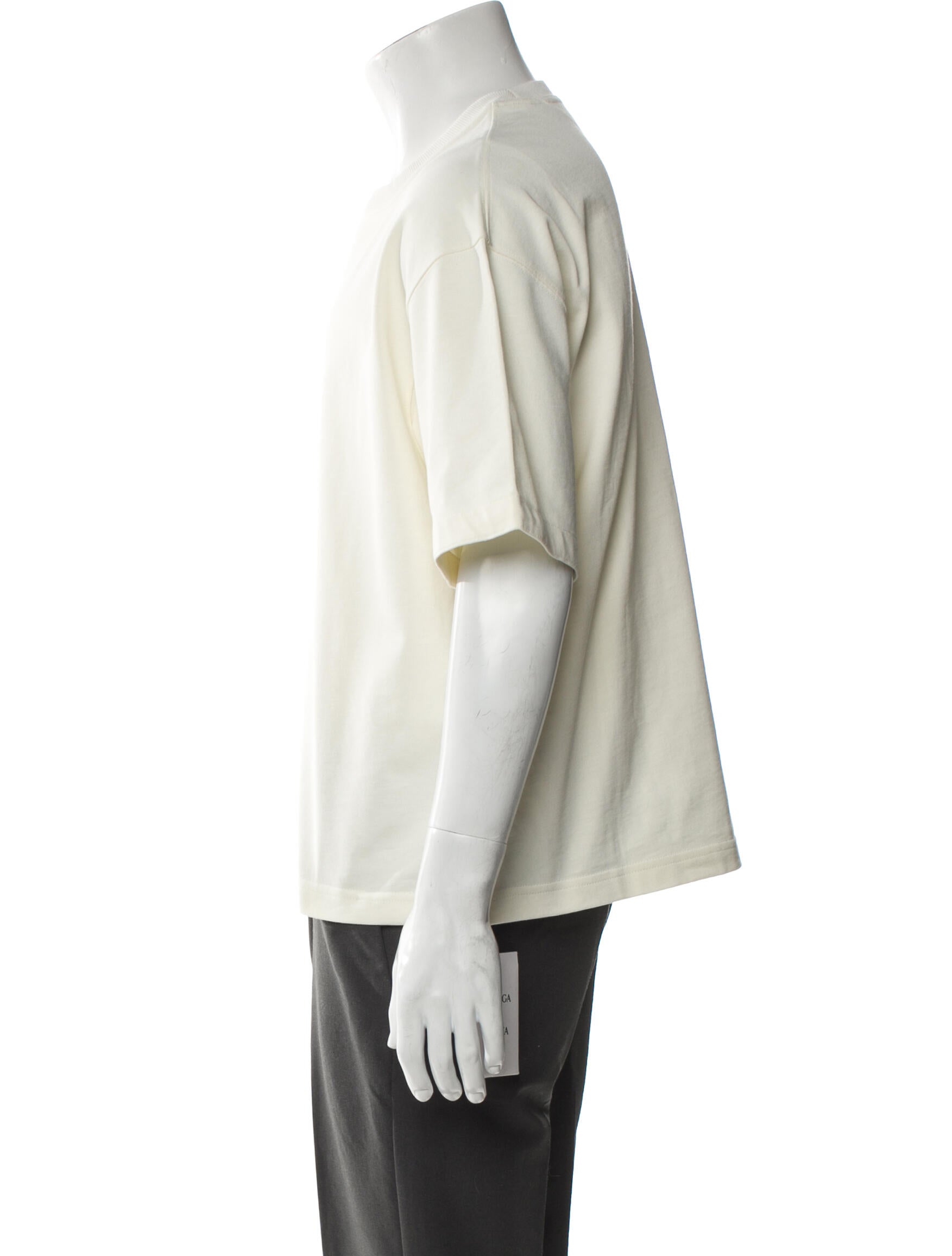 Bottega Veneta Square Neck Three-Quarter Sleeve T-Shirt w/ Tags