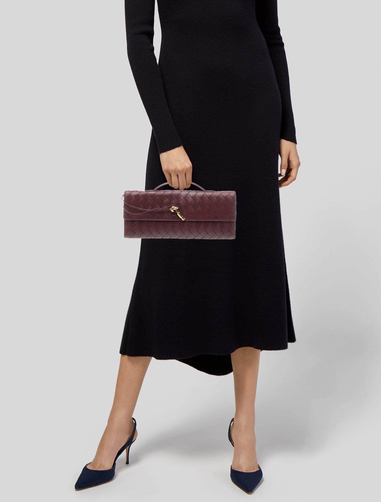 Bottega Veneta Intrecciato Top Handle Bag