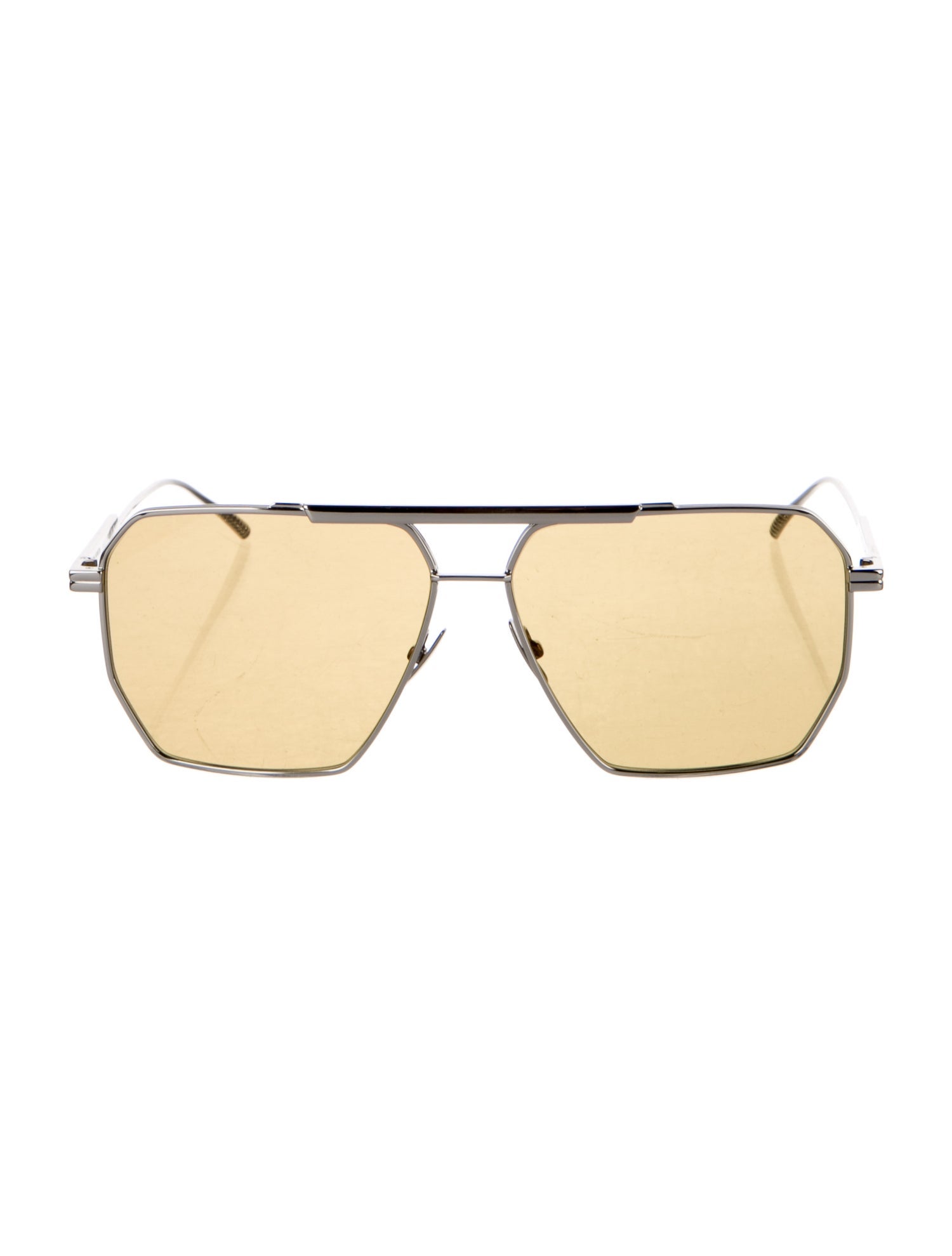Bottega Veneta Aviator Tinted Sunglasses
