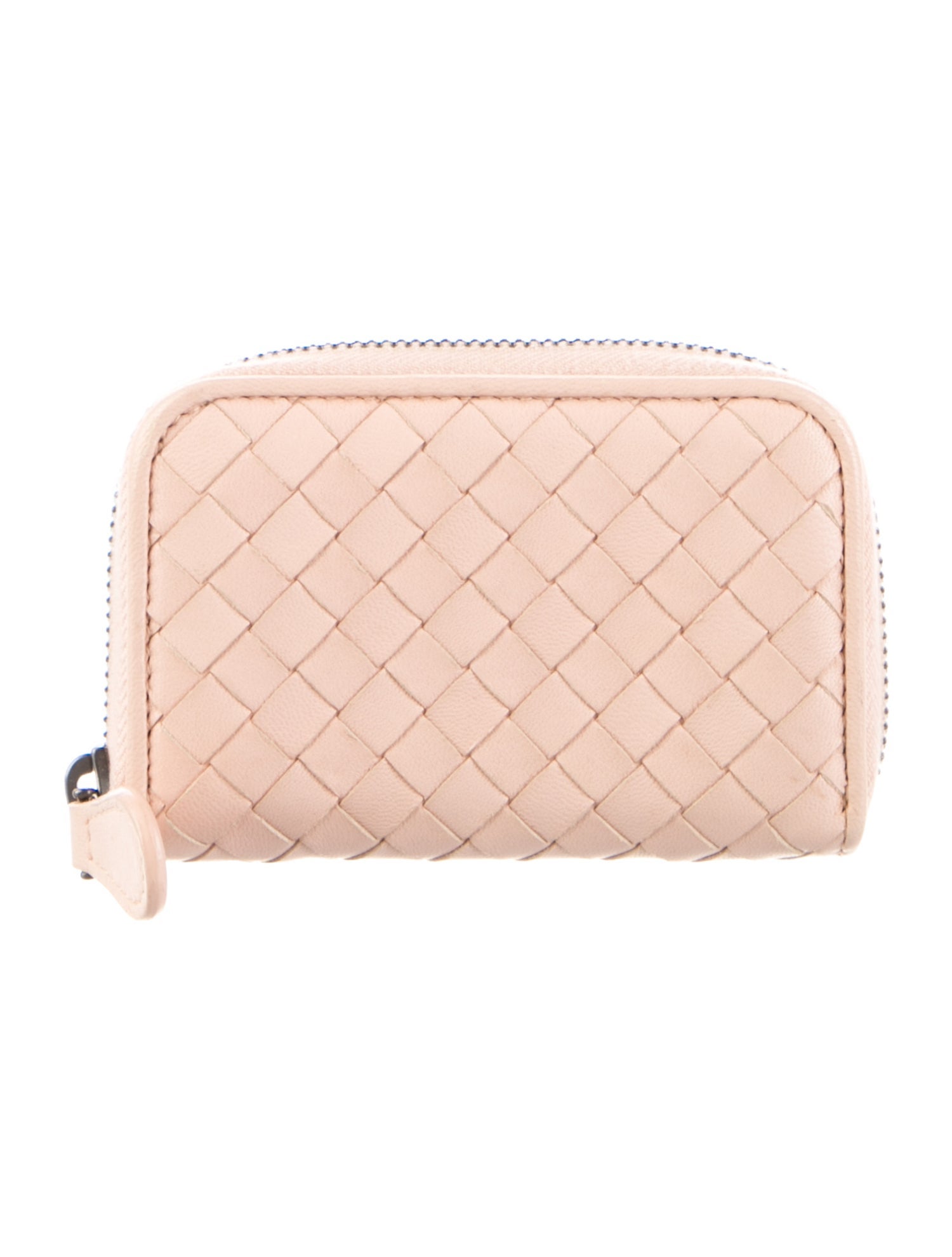 Bottega Veneta Vintage Zip Coin Purse Wallet