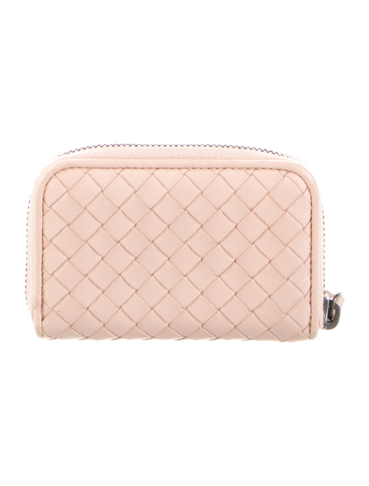 Bottega Veneta Vintage Zip Coin Purse Wallet