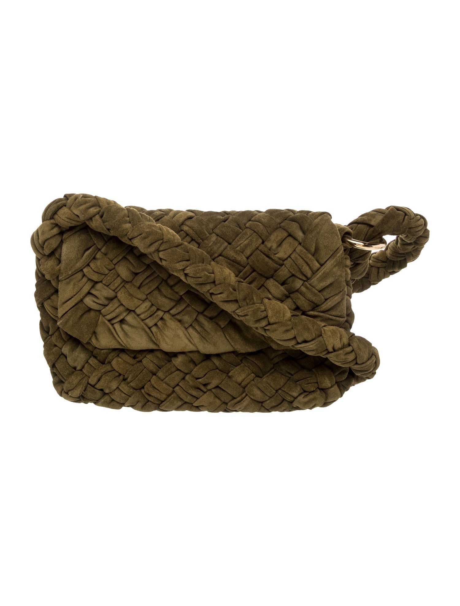 Bottega Veneta Suede Kalimero Citta Medium