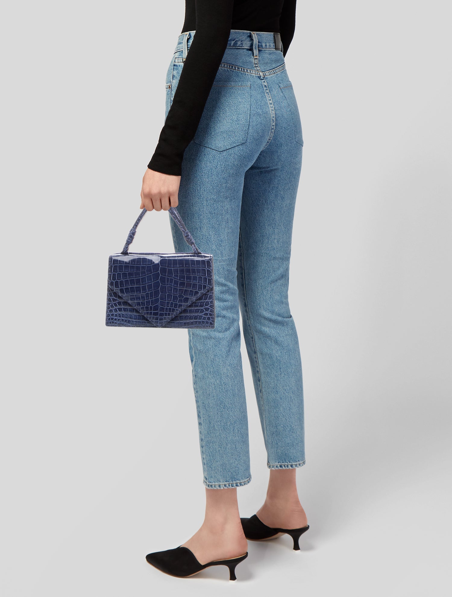 Bottega Veneta Crocodile Piano