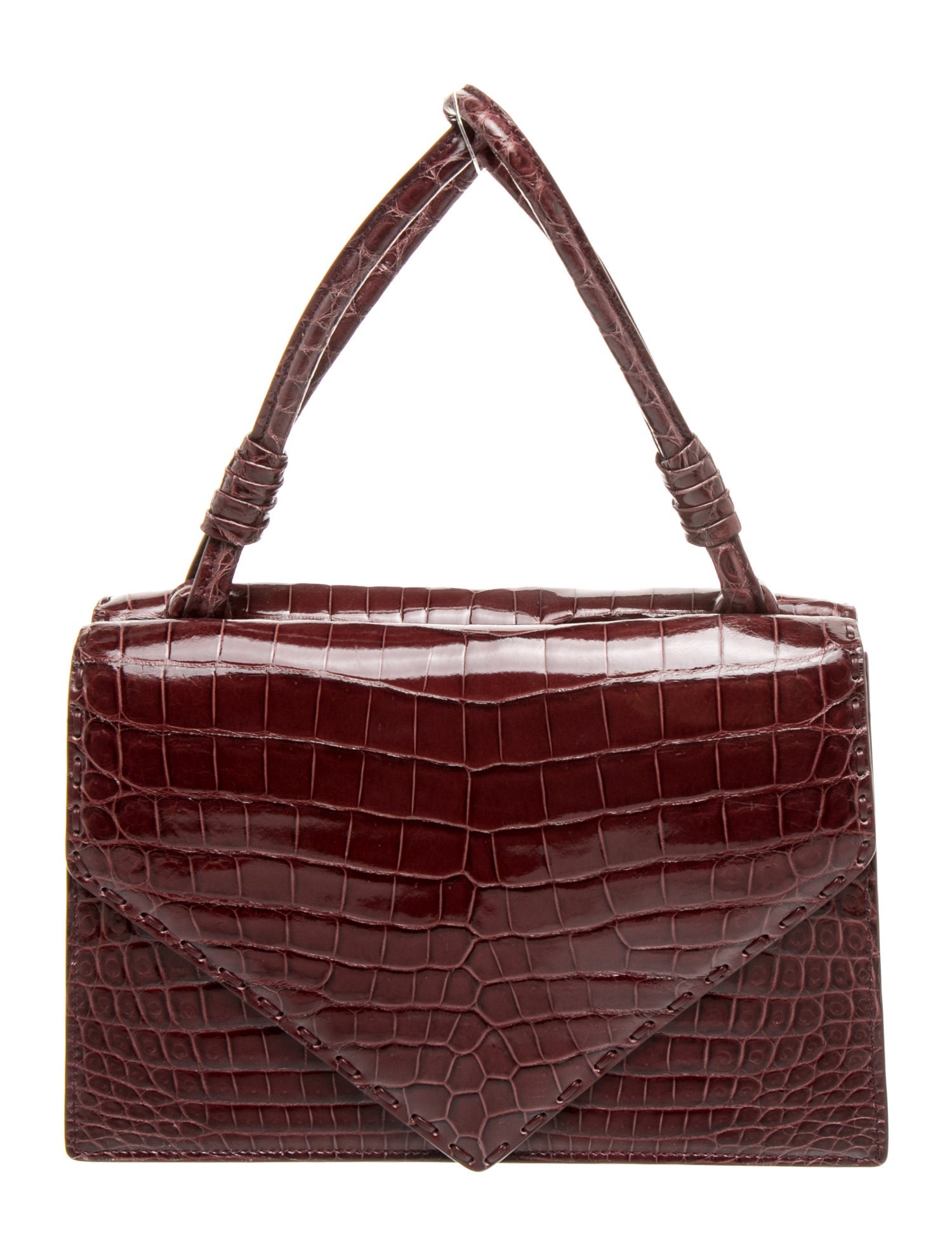 Bottega Veneta Crocodile Piano Bag