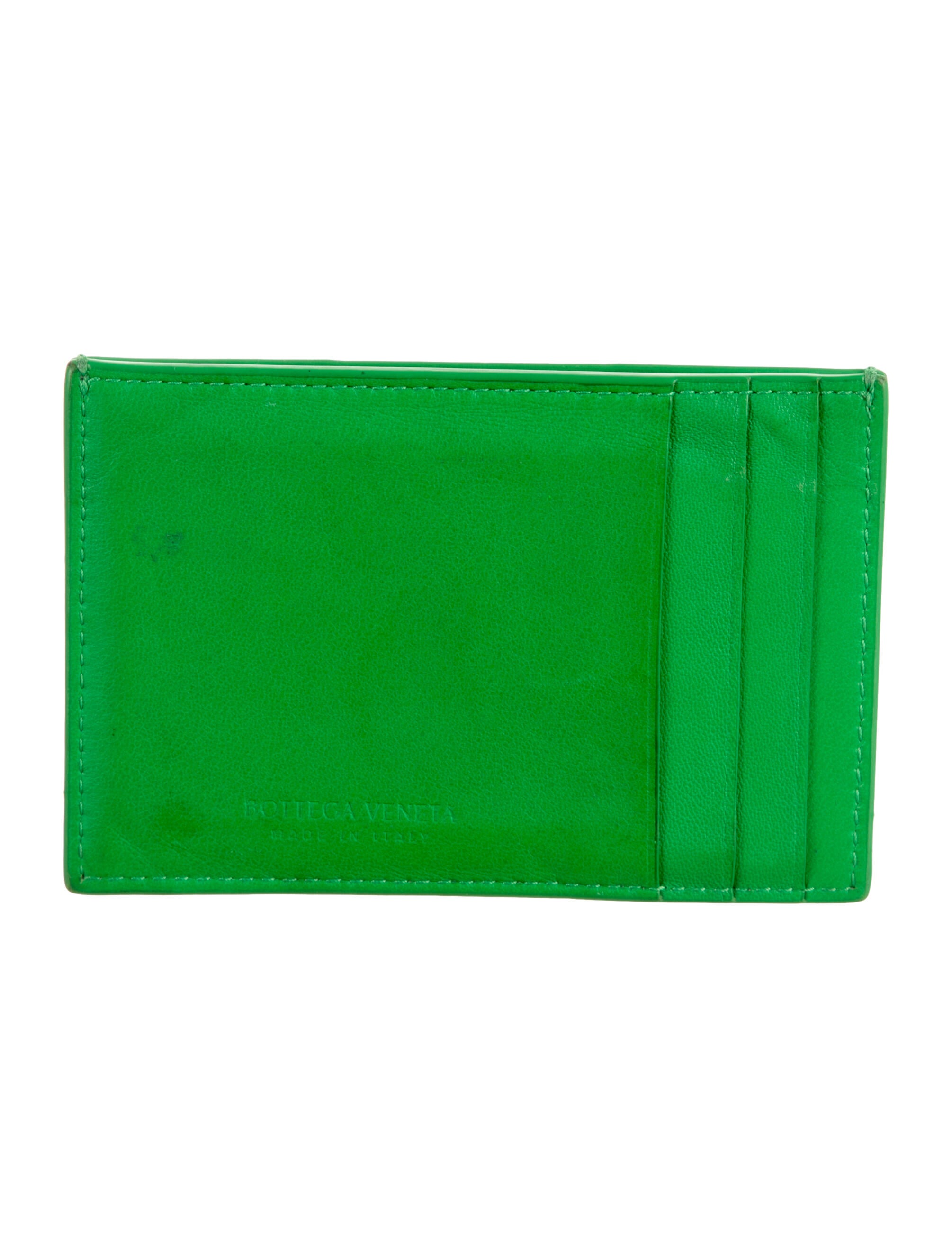 Bottega Veneta Intrecciato Weave Leather Bifold Wallet