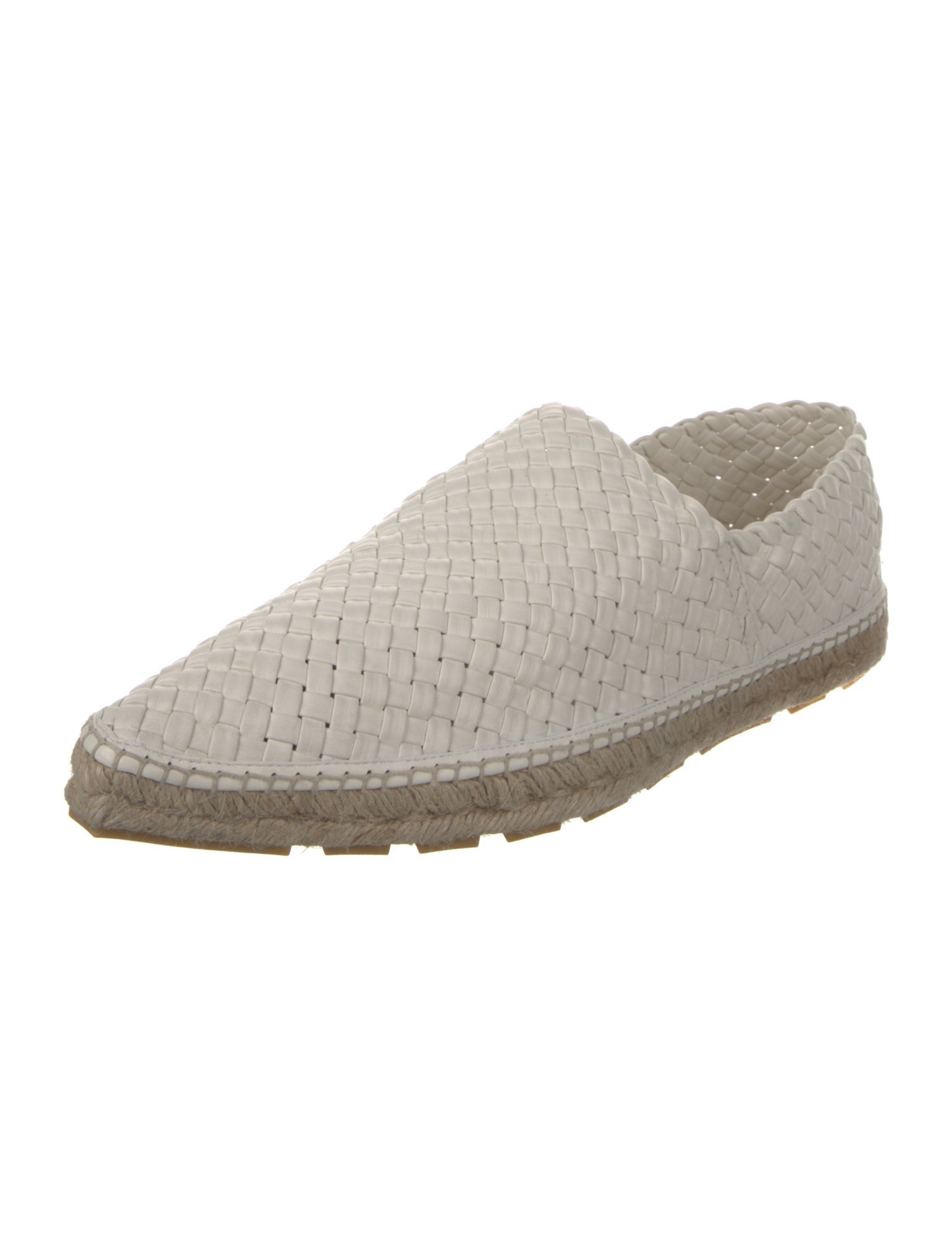 Bottega Veneta Leather Espadrilles