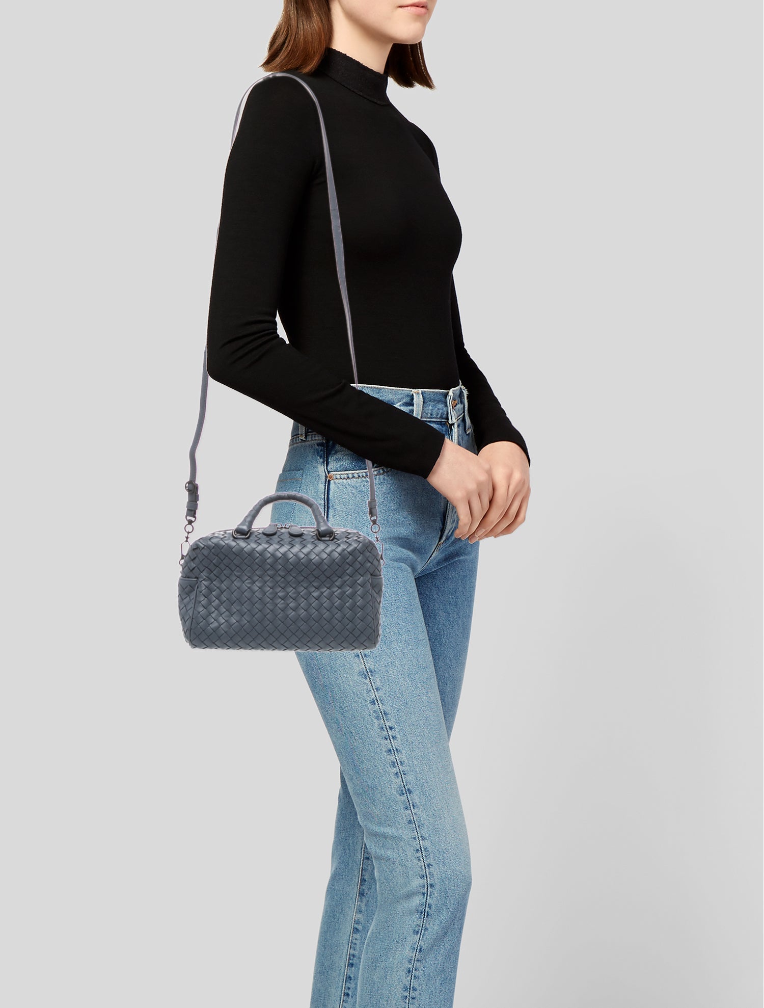 Bottega Veneta Intrecciato Top Handle Bag