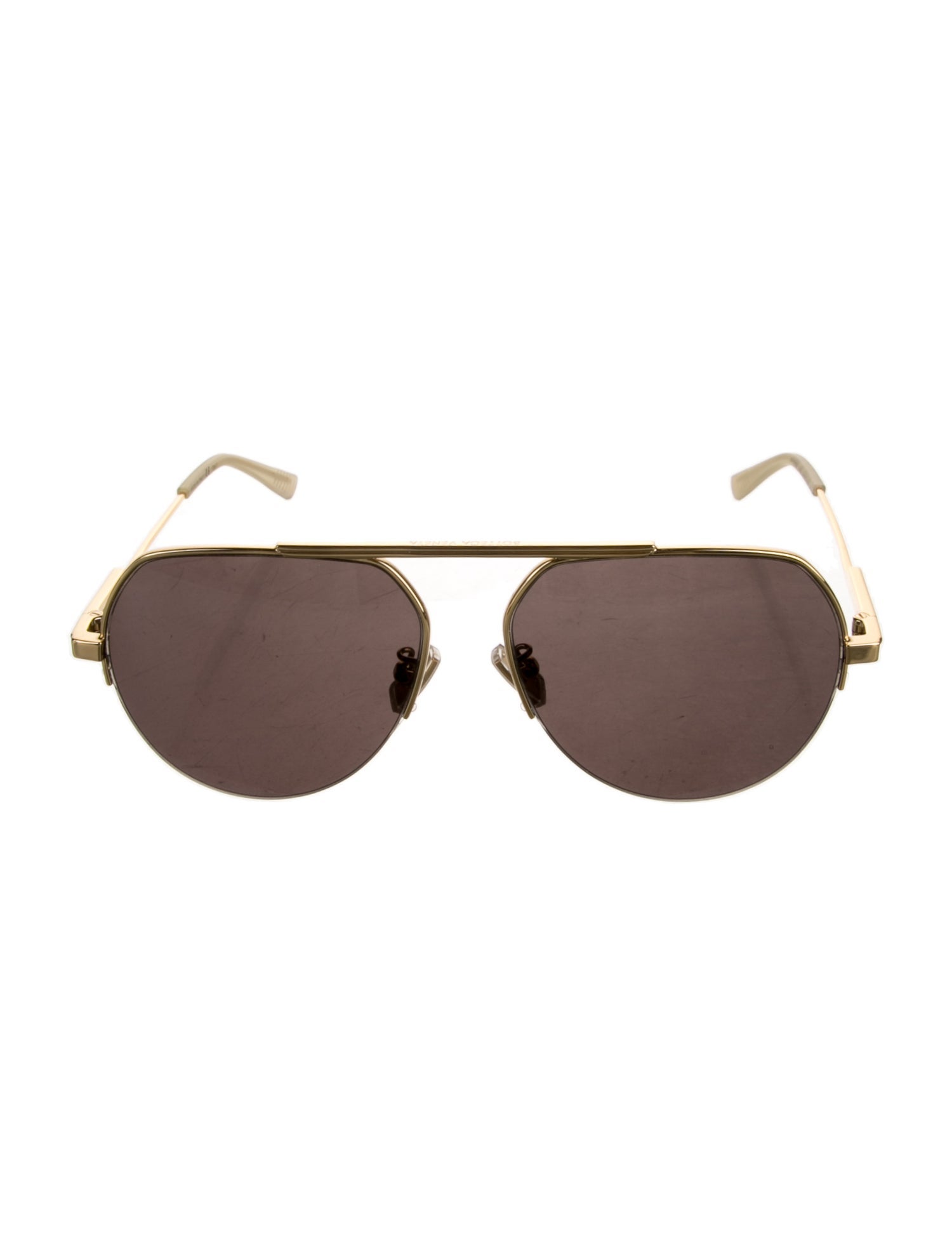 Bottega Veneta Aviator Tinted Sunglasses