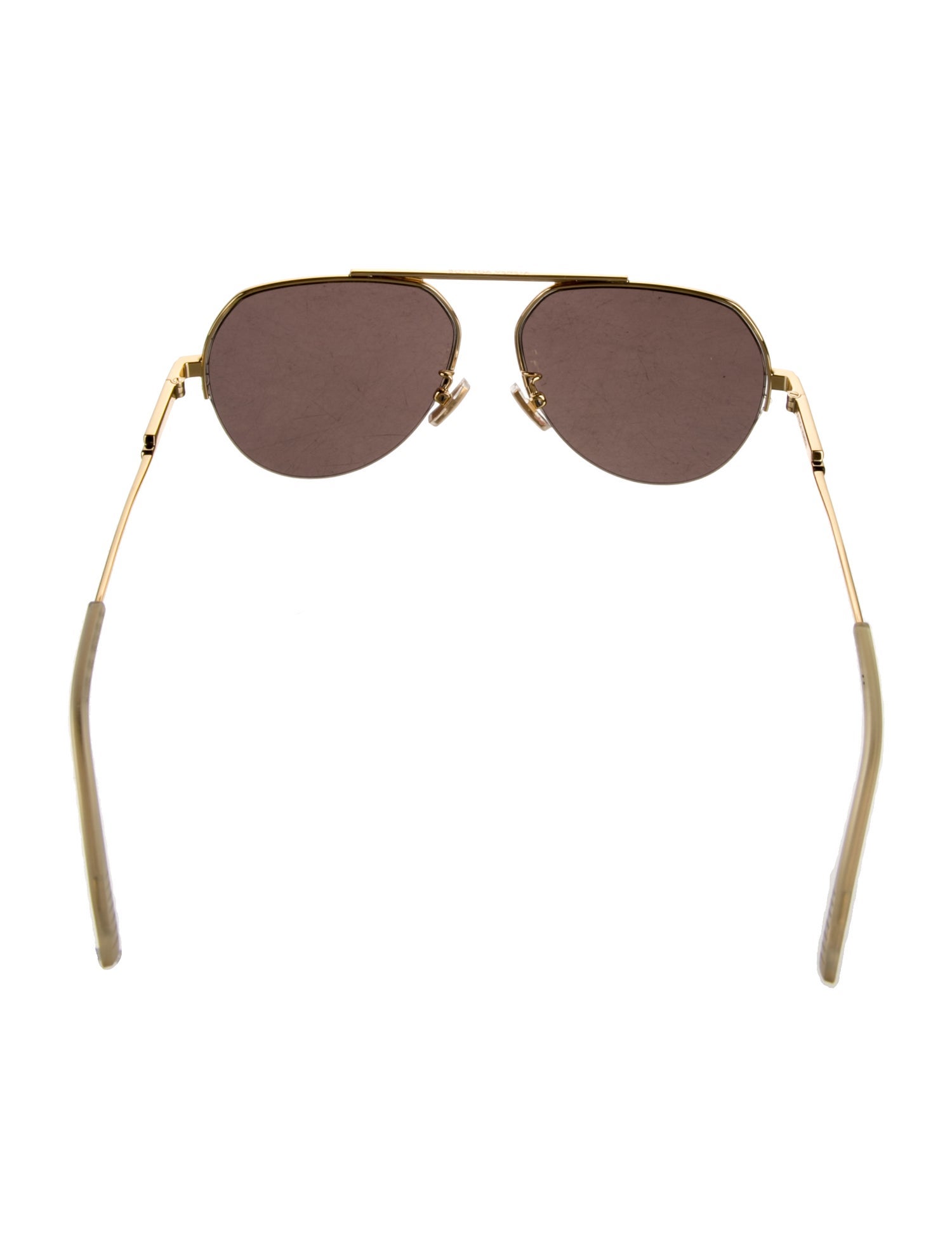 Bottega Veneta Aviator Tinted Sunglasses