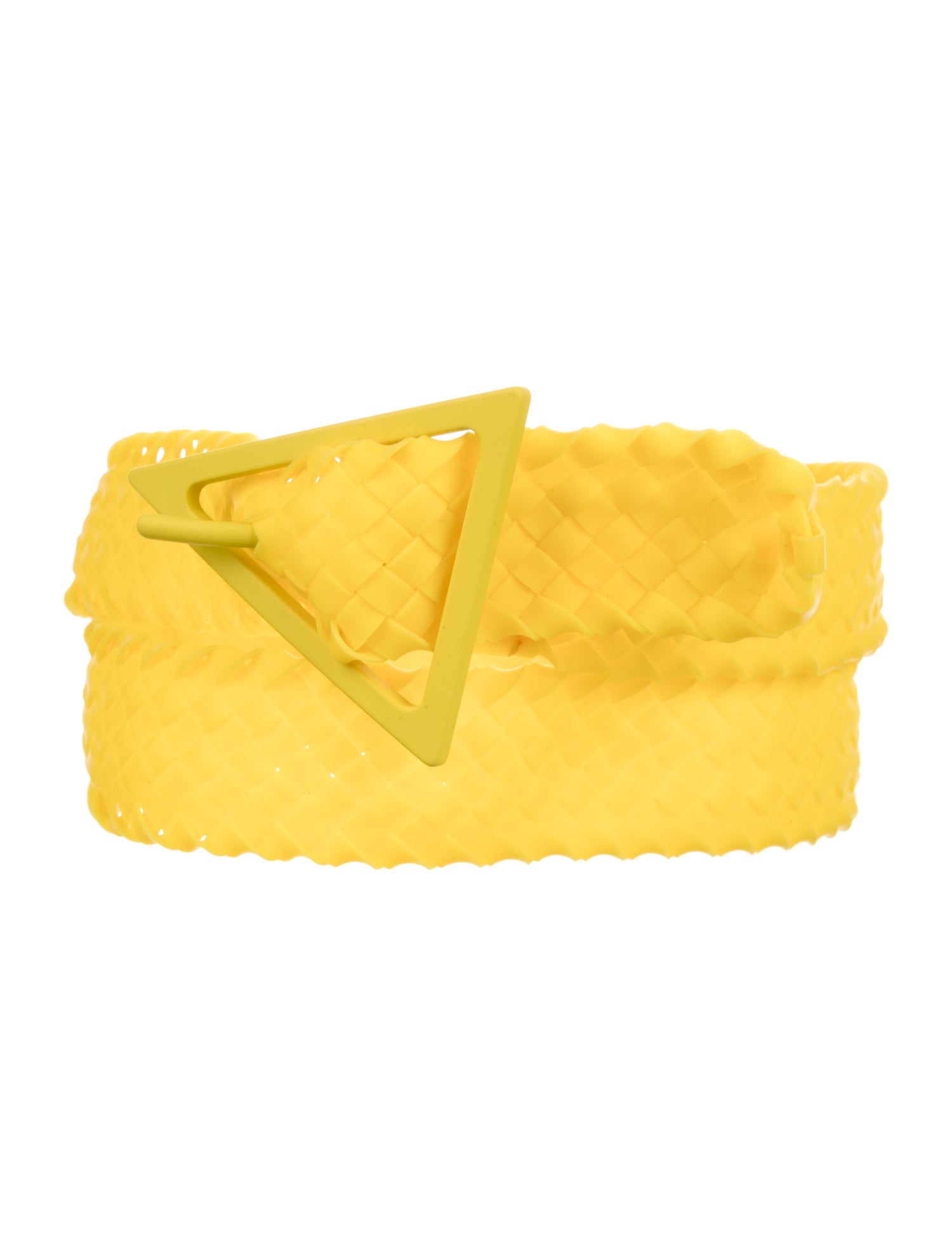 Bottega Veneta Rubber Braided Accents Belt