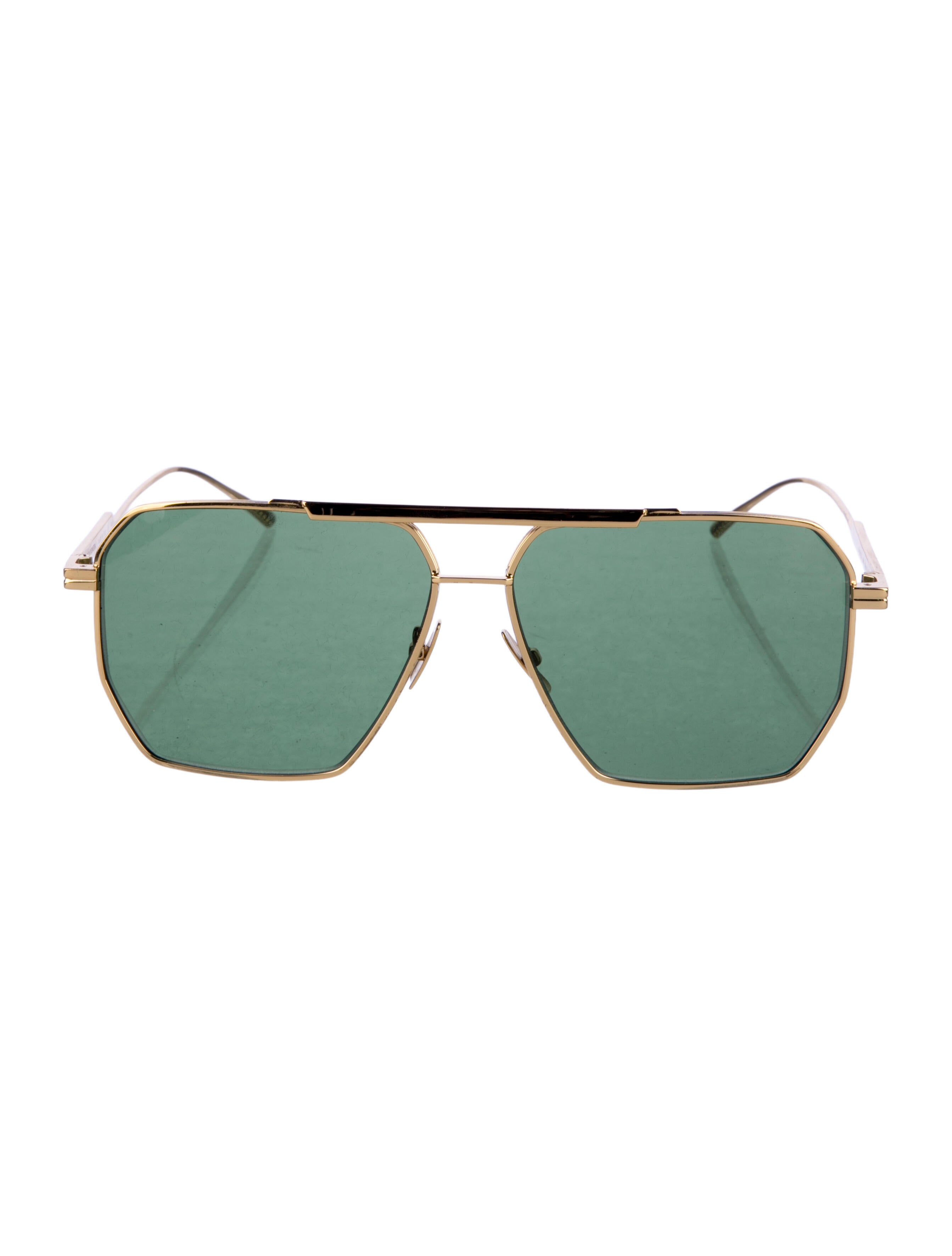 Bottega Veneta Aviator Tinted Sunglasses
