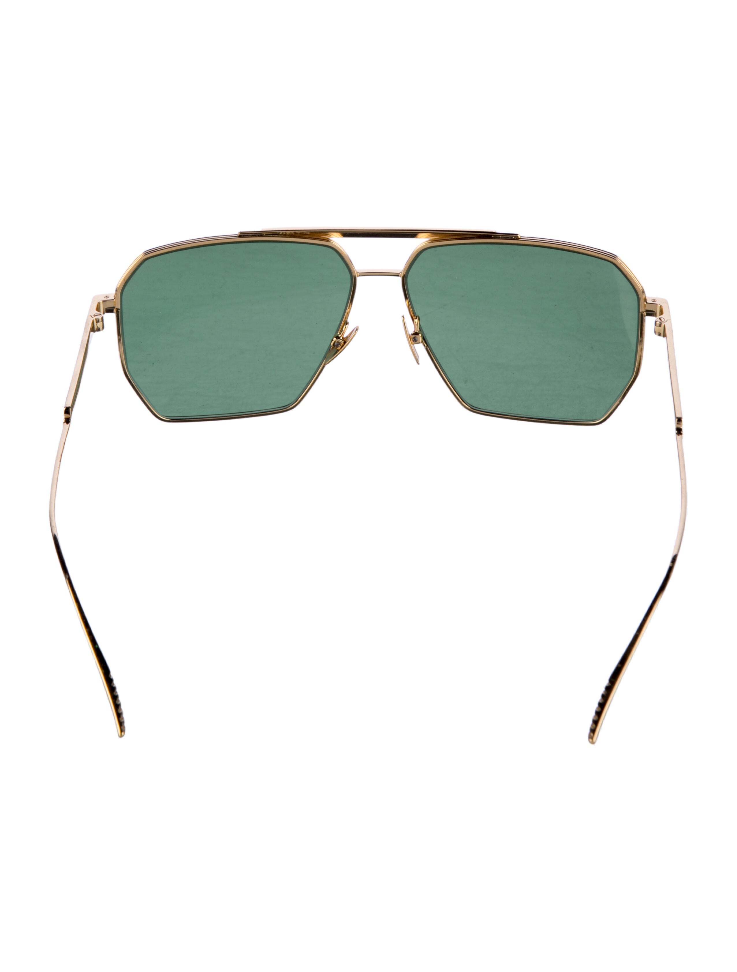 Bottega Veneta Aviator Tinted Sunglasses