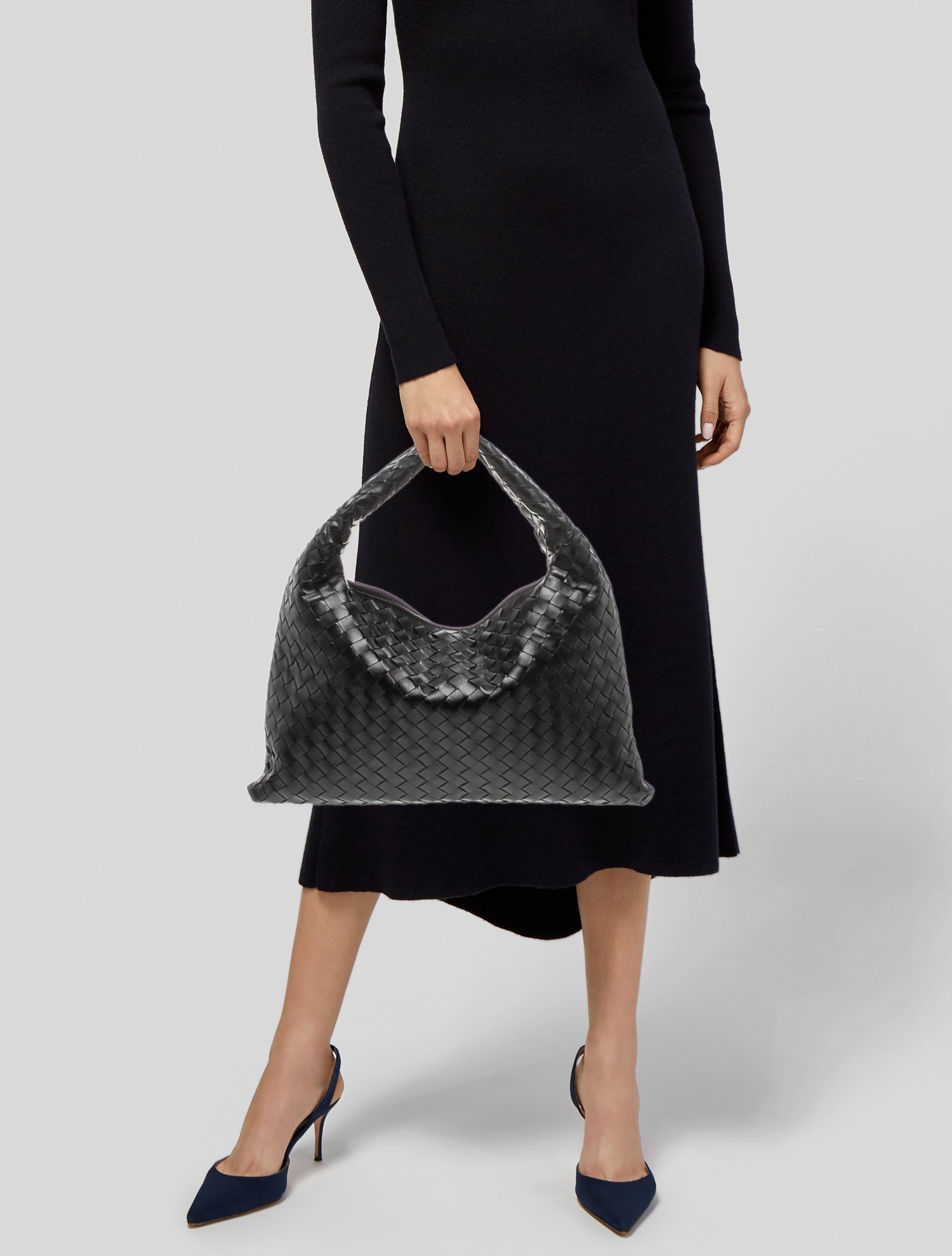 Bottega Veneta Intrecciato Hop Small