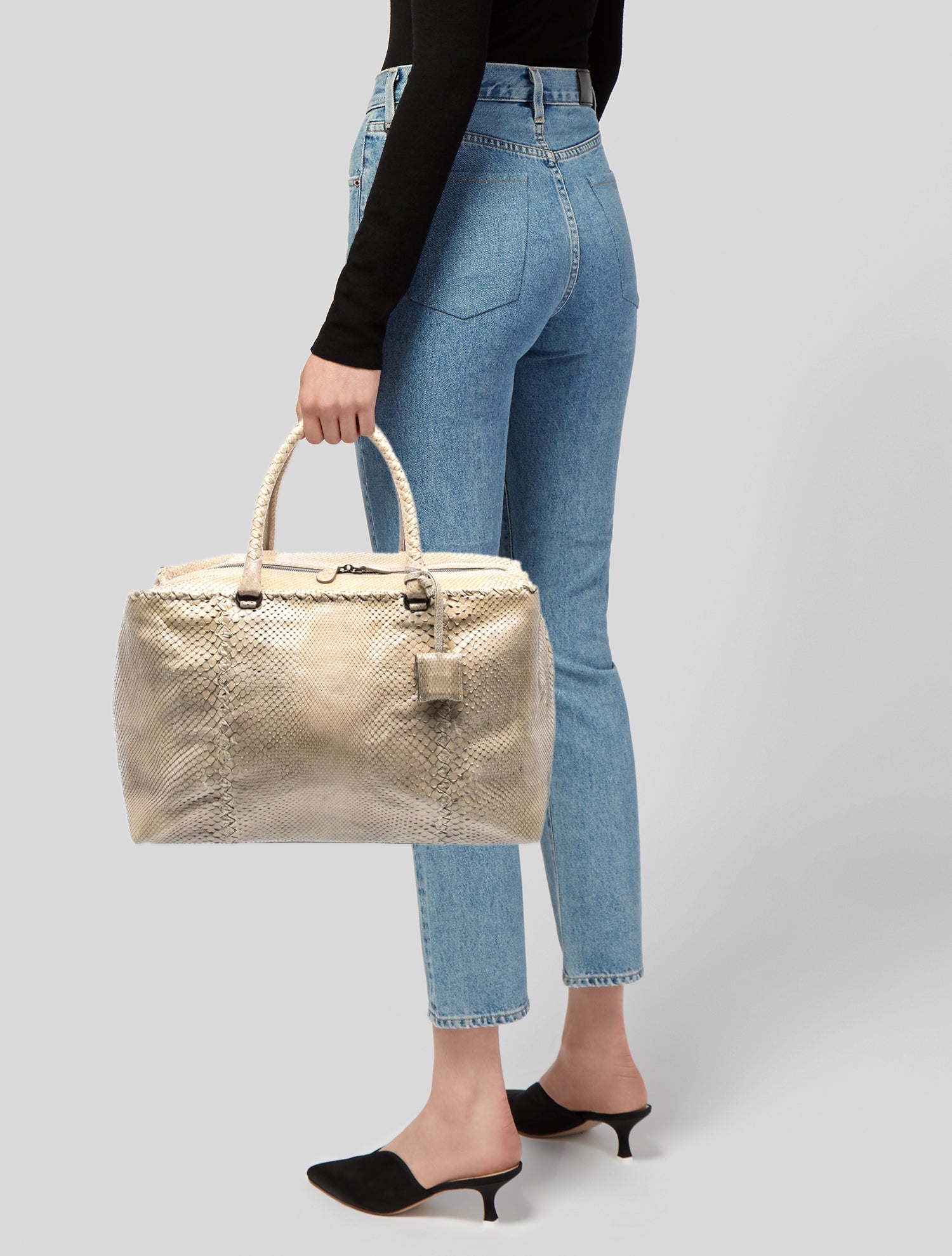 Bottega Veneta Intrecciato Weekender Bag Vintage