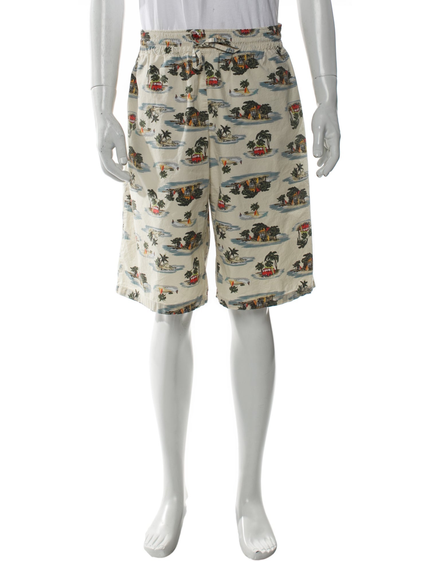 Bottega Veneta Printed Jogger Shorts