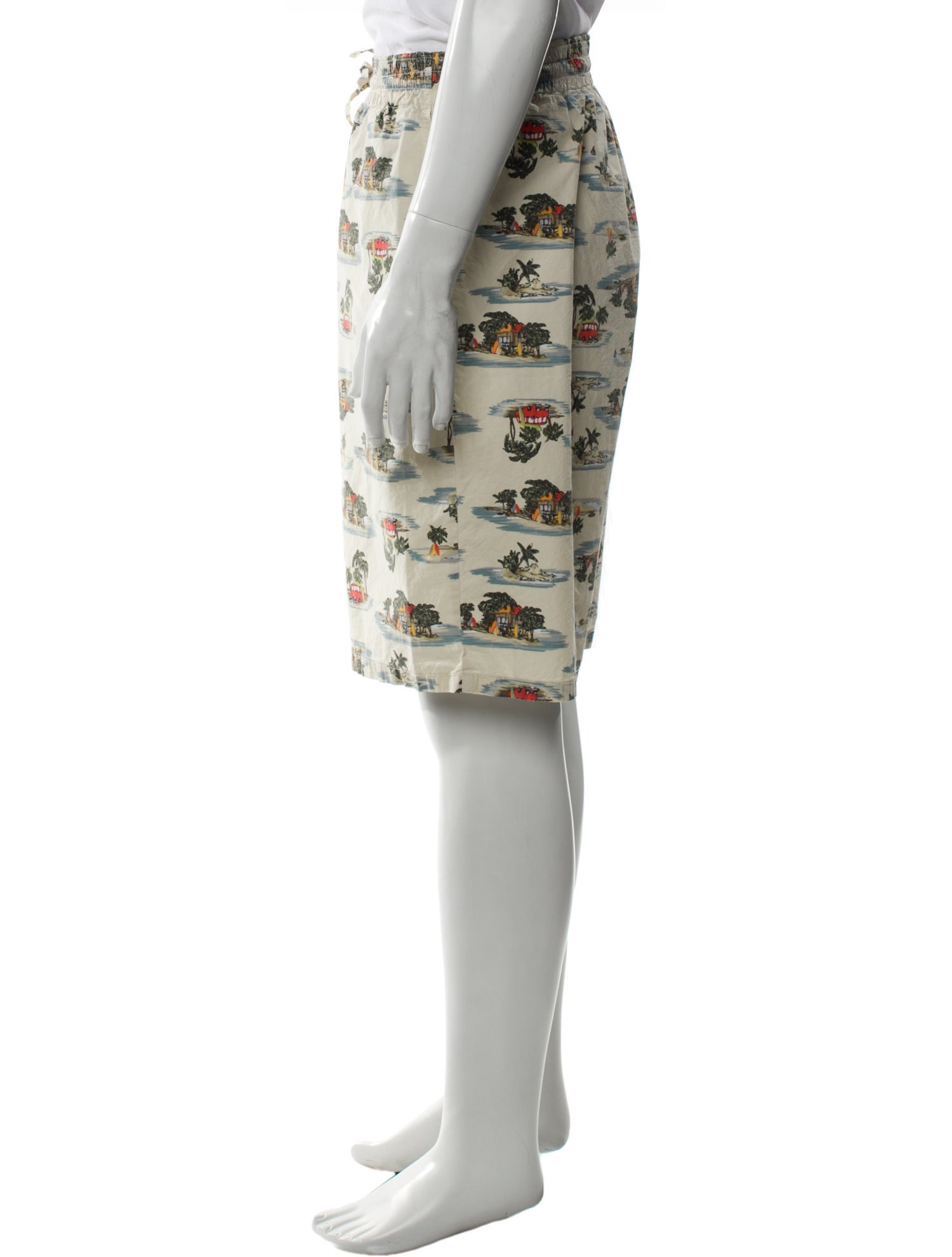 Bottega Veneta Printed Jogger Shorts