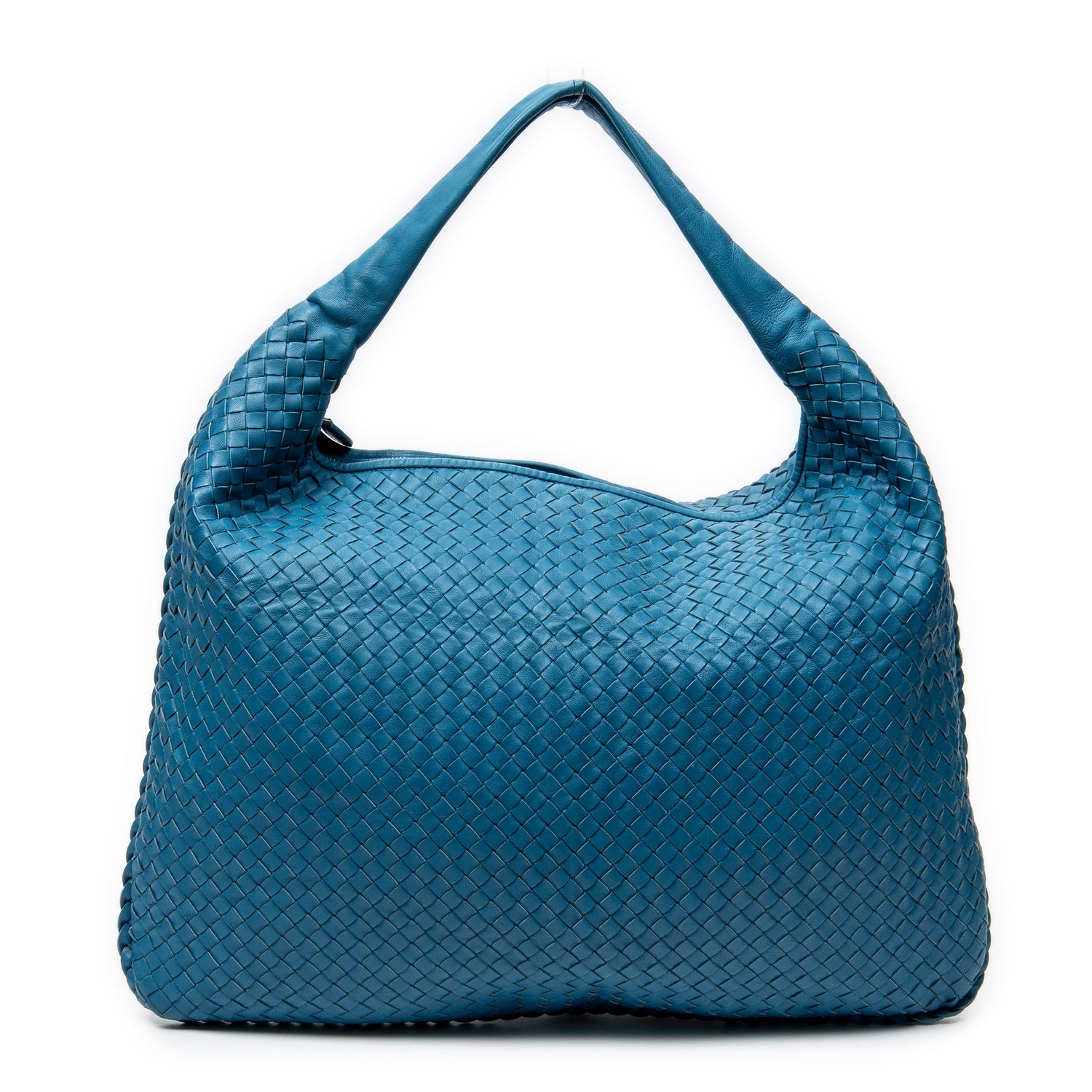 Bottega Veneta Leather Maxi Veneta Hobo