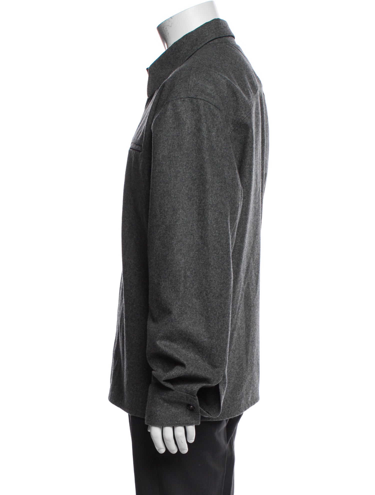 Bottega Veneta Wool Long Sleeve Shirt