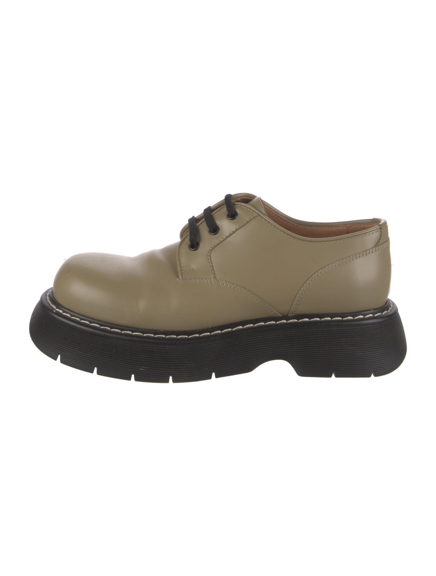 Bottega Veneta Leather Derby Shoes