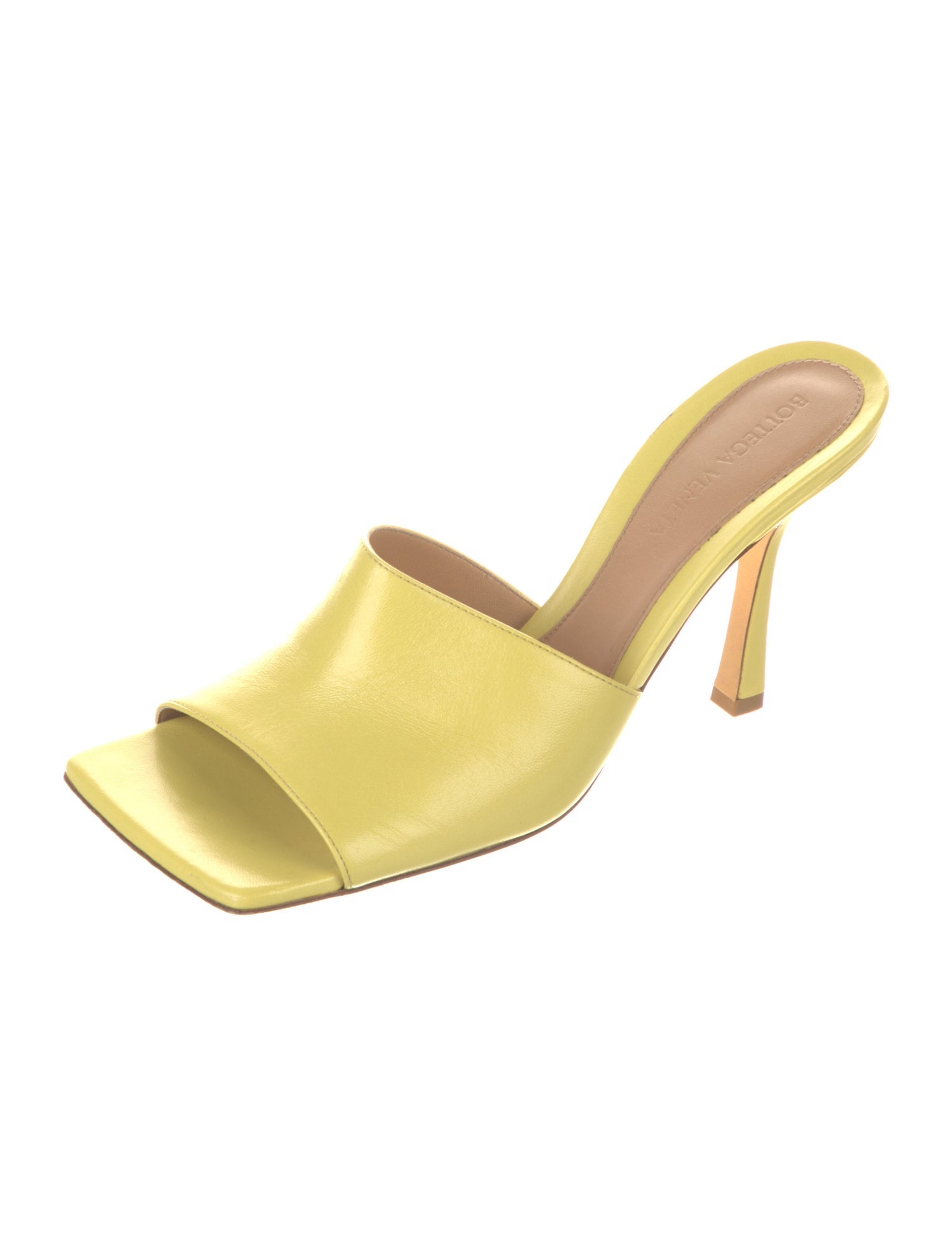 Bottega Veneta Leather Slides