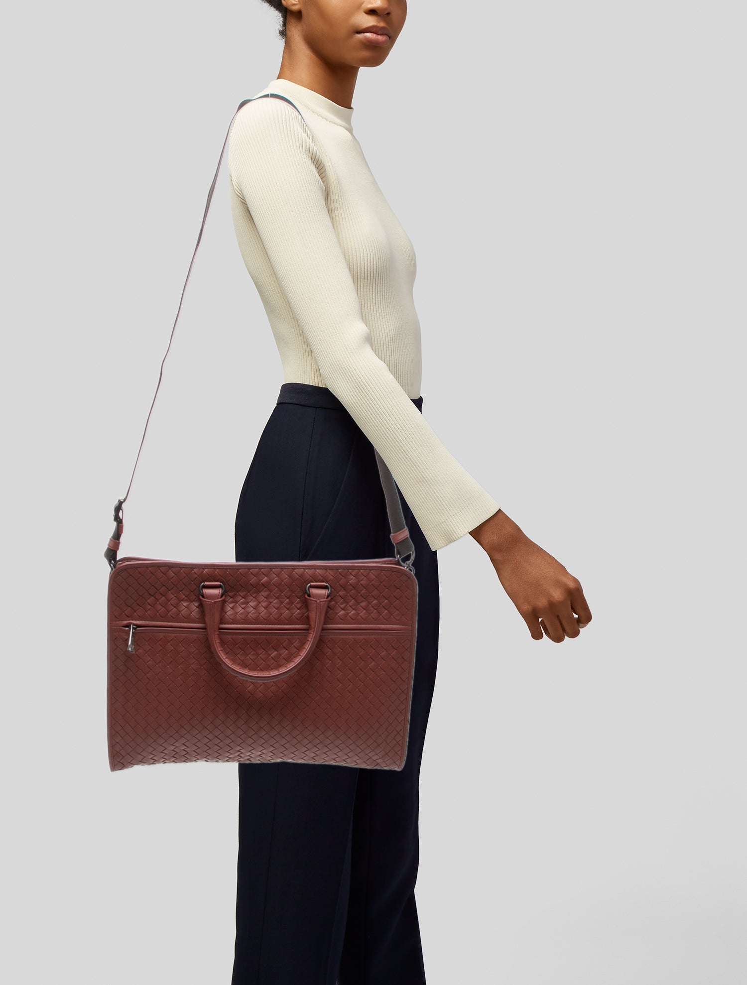 Bottega Veneta Intrecciato Intrecciato Briefcase