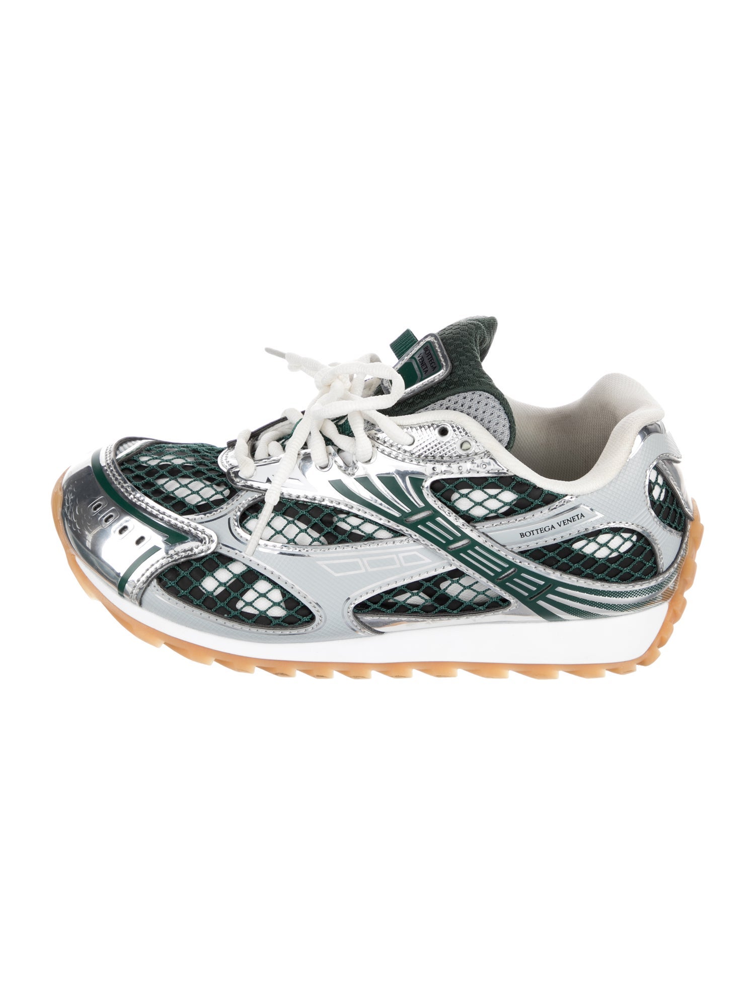 Bottega Veneta Mesh Printed Chunky Sneakers