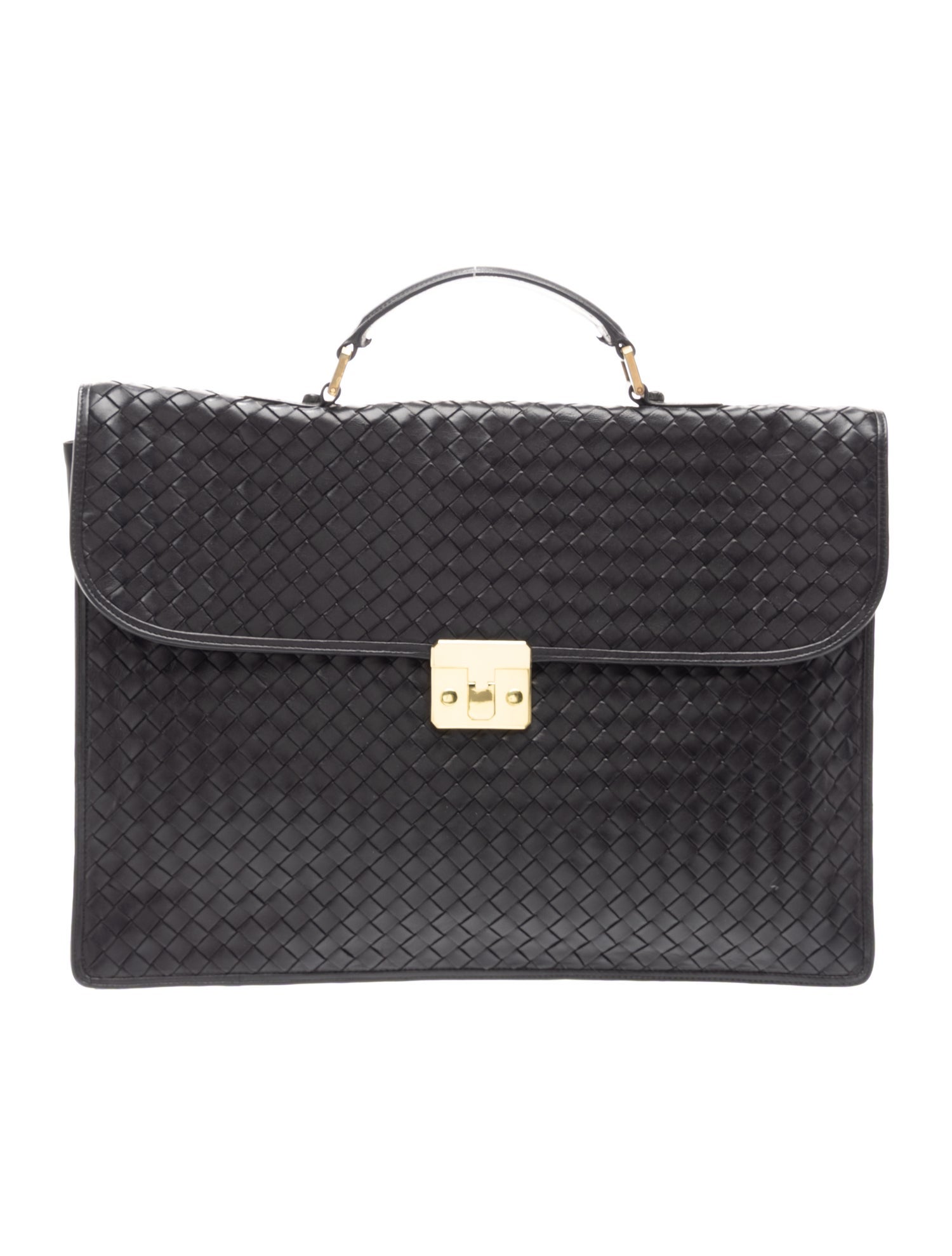 Bottega Veneta Intrecciato Intrecciato Briefcase leather Vintage