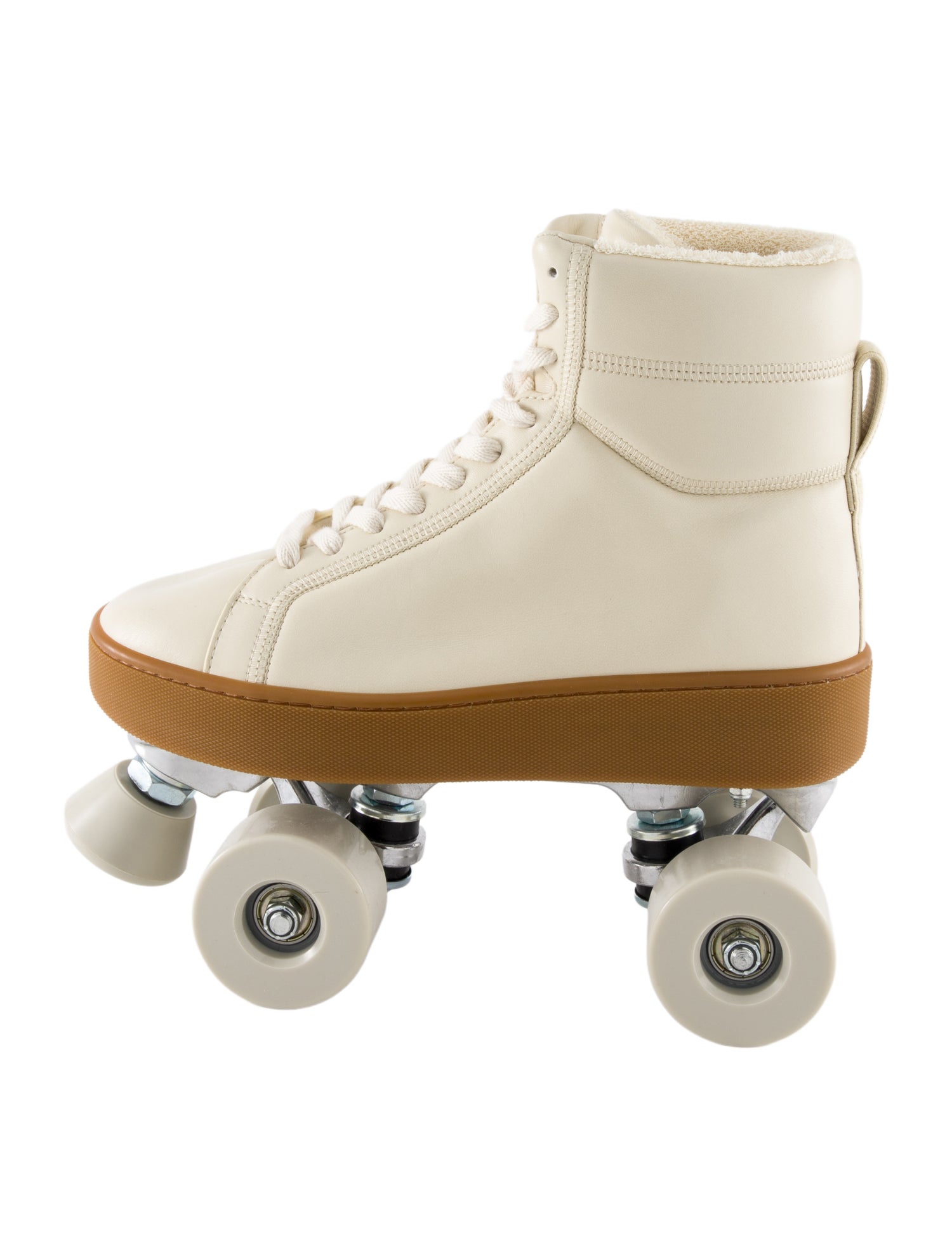 Bottega Veneta Leather Roller Skates