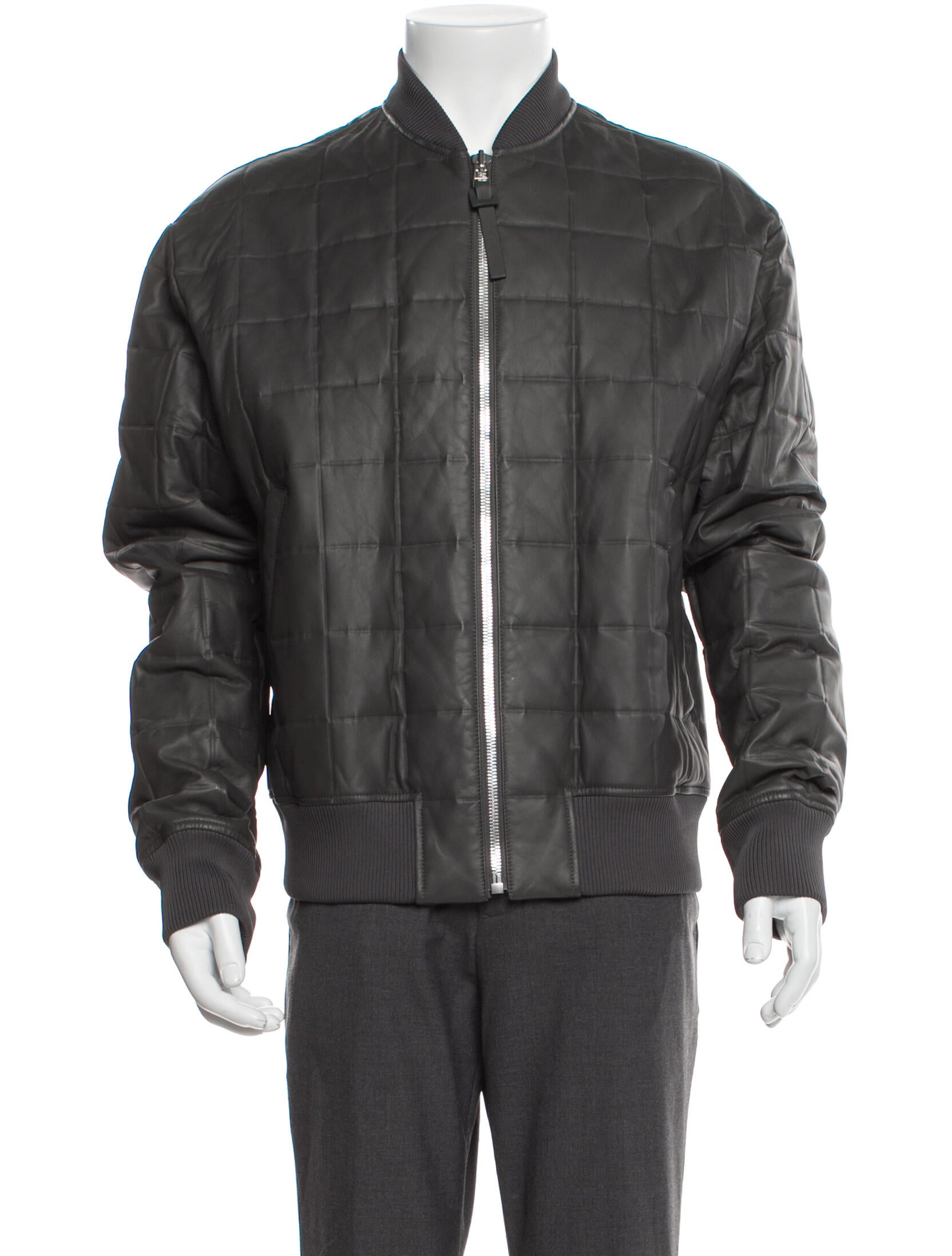 Bottega Veneta Lamb Leather Puffer Coat