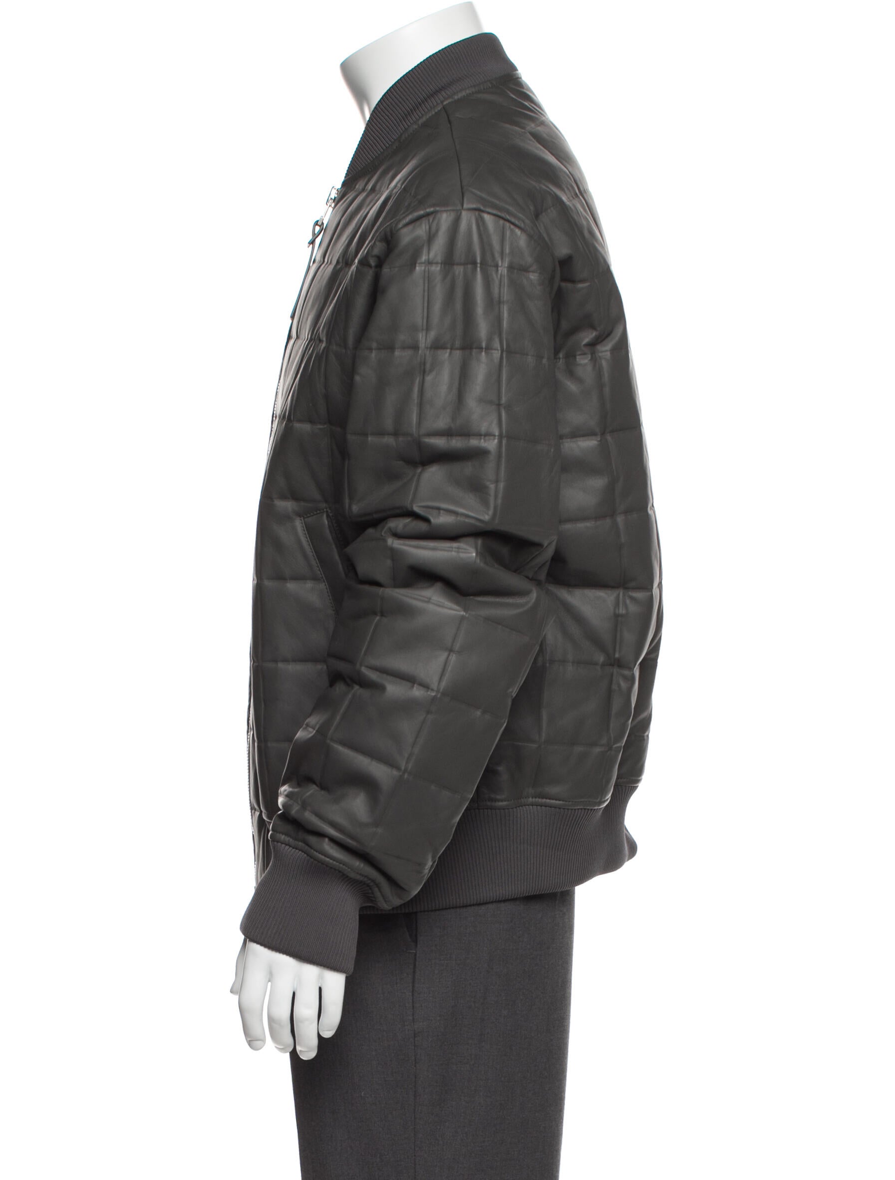 Bottega Veneta Lamb Leather Puffer Coat