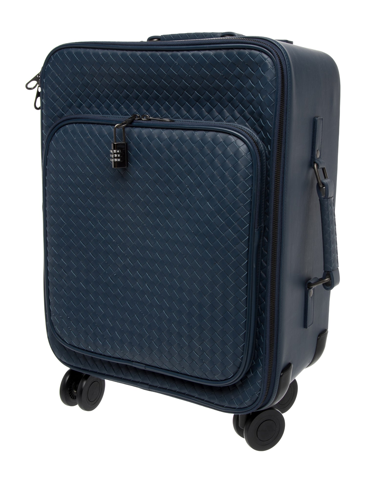 Bottega Veneta Intrecciato Rolling Suitcase