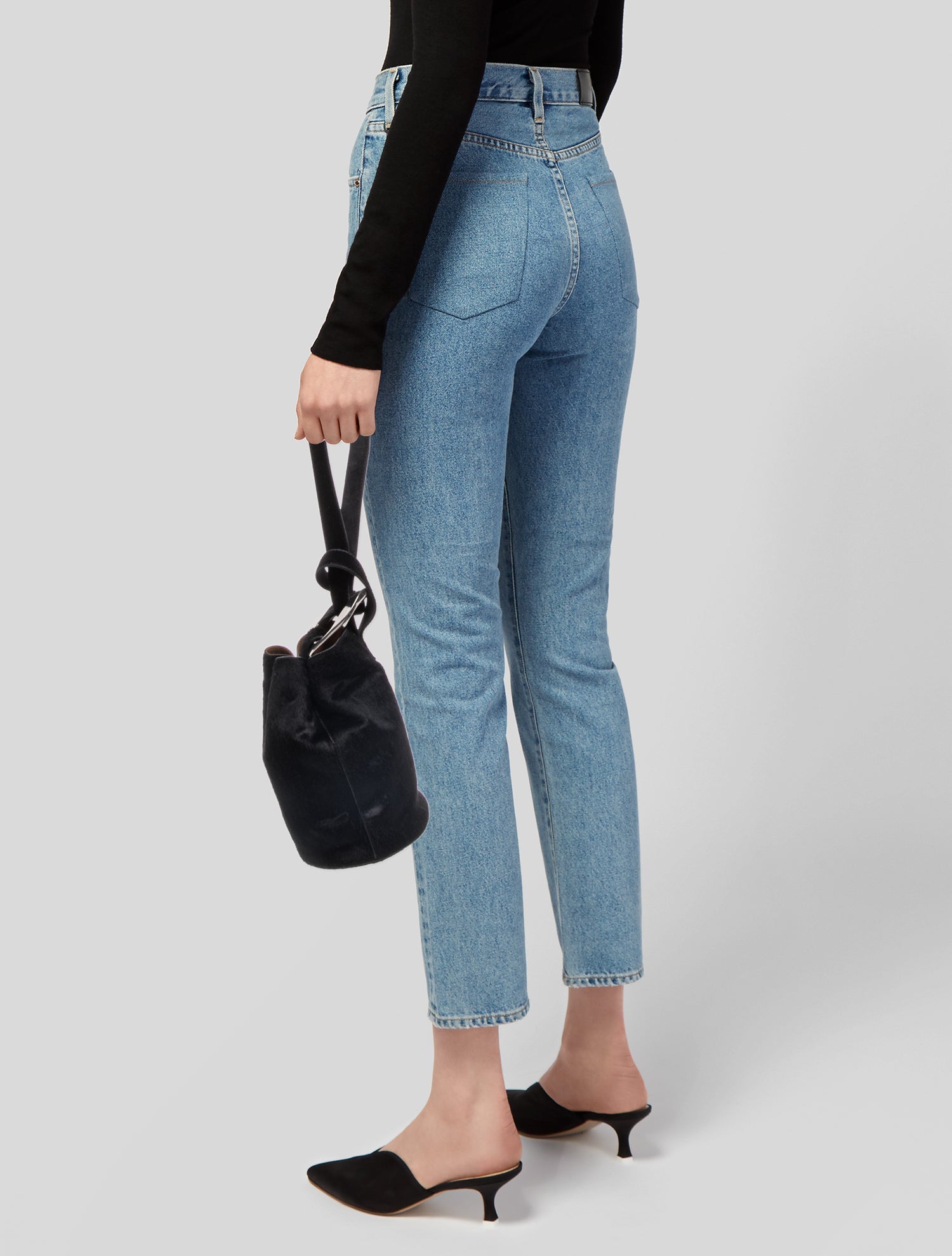 Bottega Veneta Ponyhair Drop Bucket