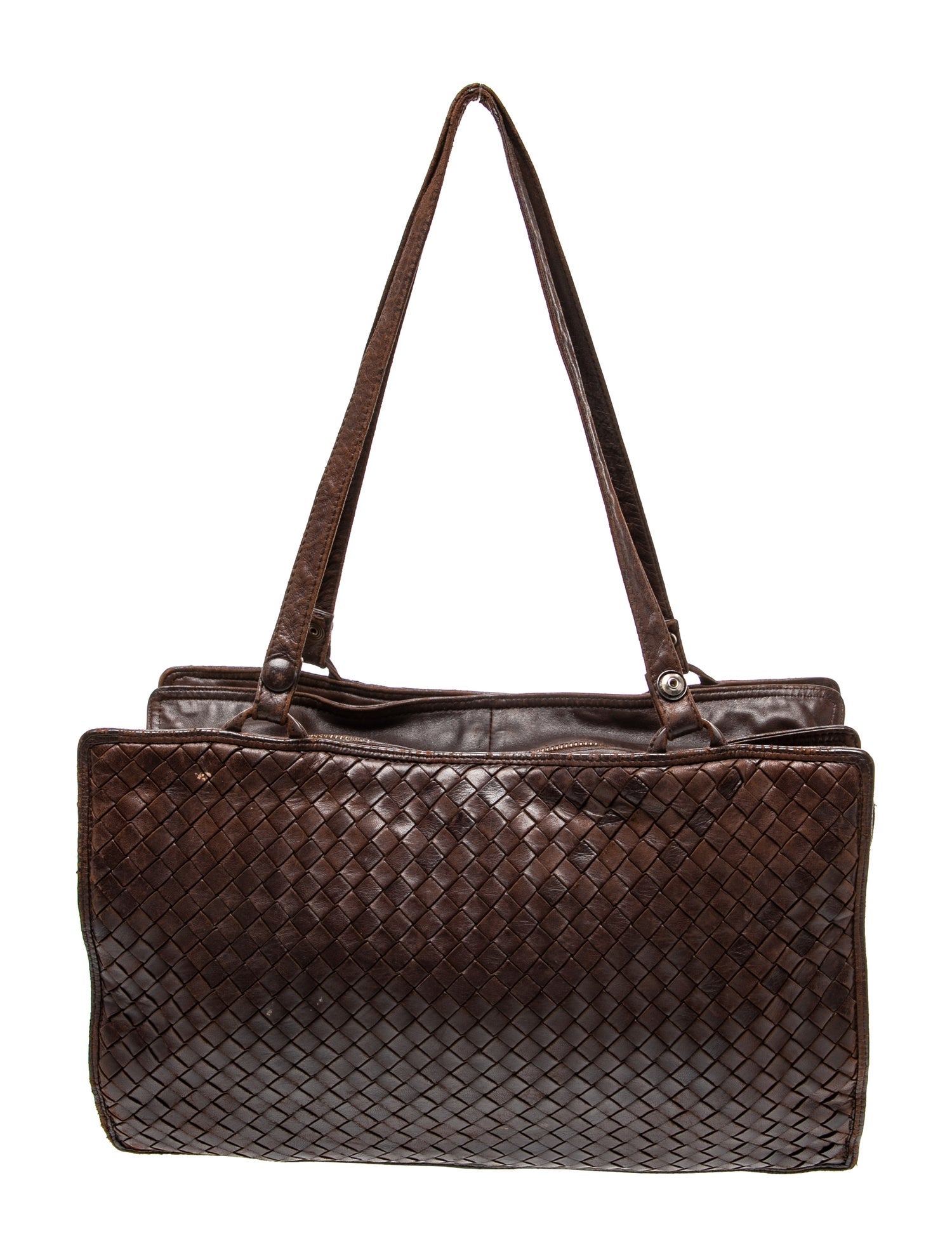 Bottega Veneta Intrecciato Shoulder Bag Vintage