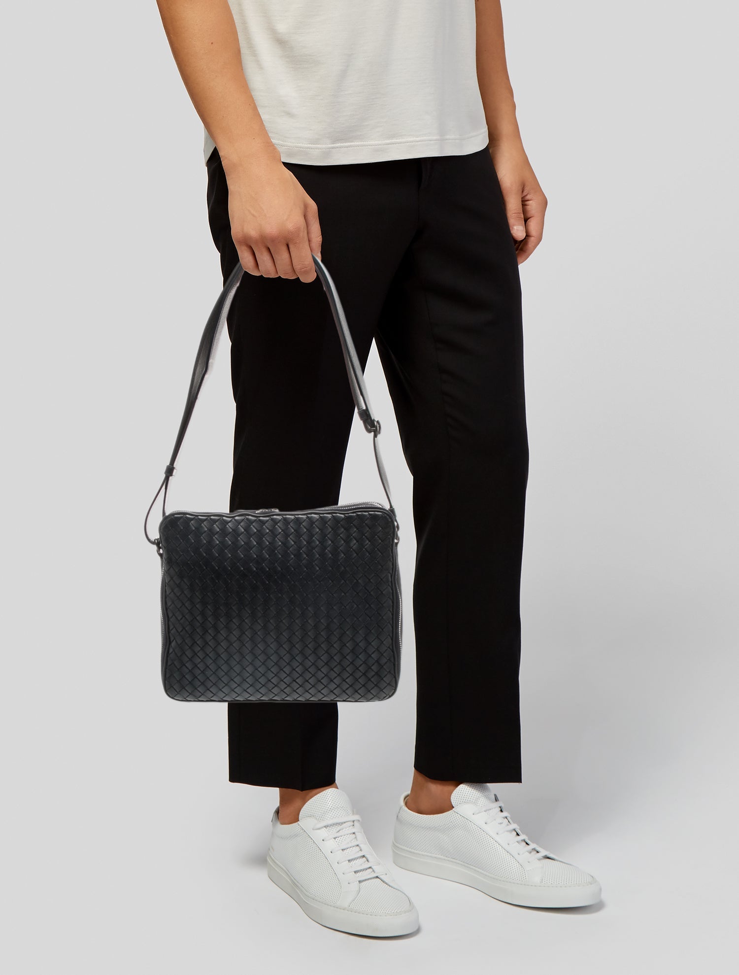 Bottega Veneta Intrecciato Messenger Bag