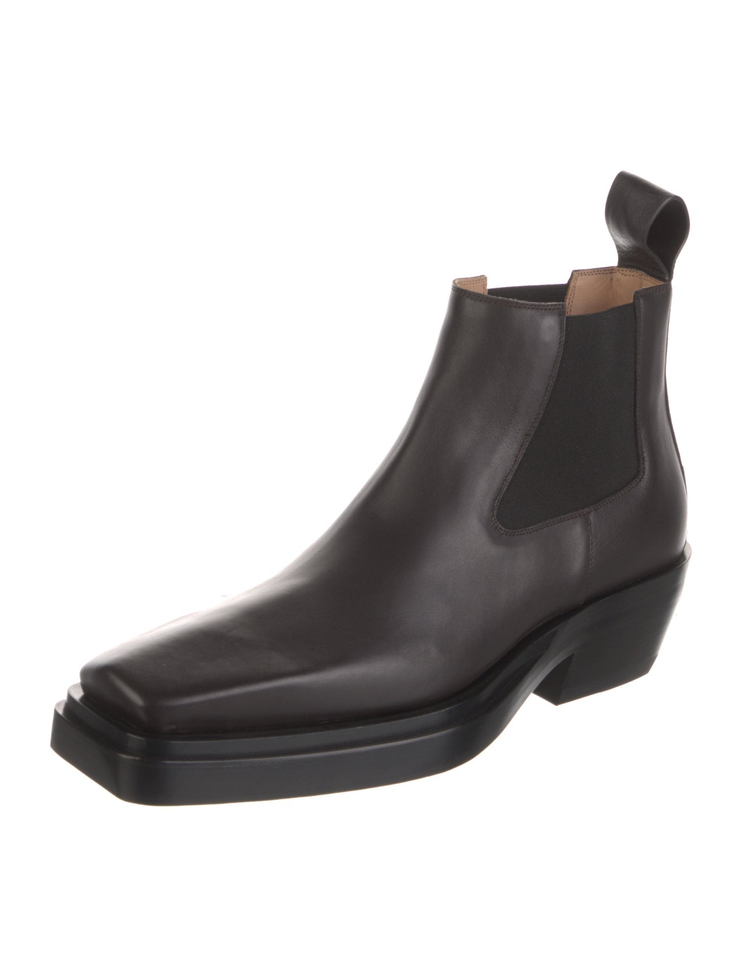 Bottega Veneta Leather Chelsea Boots w/ Tags