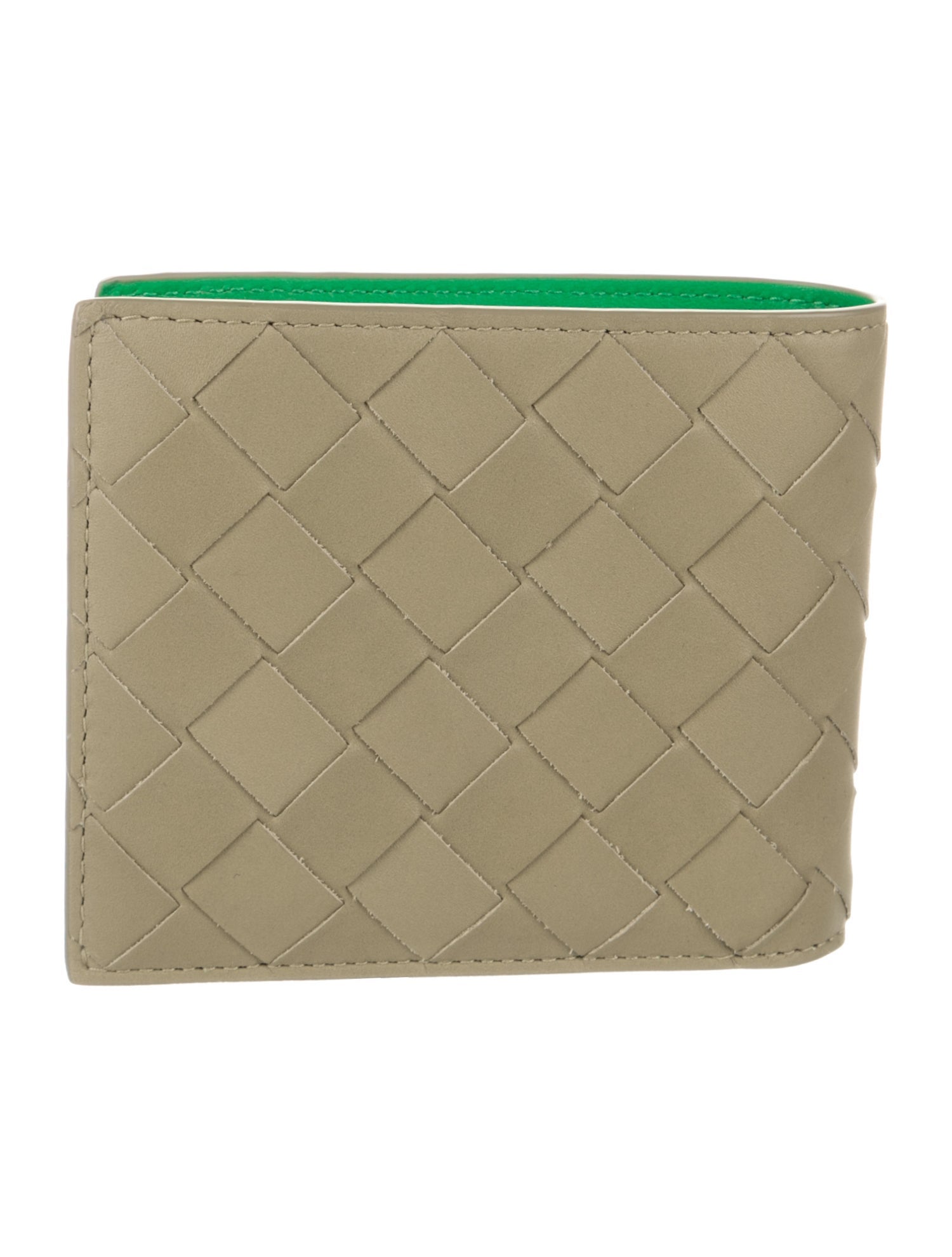Bottega Veneta Intrecciato Weave Leather Bifold Wallet