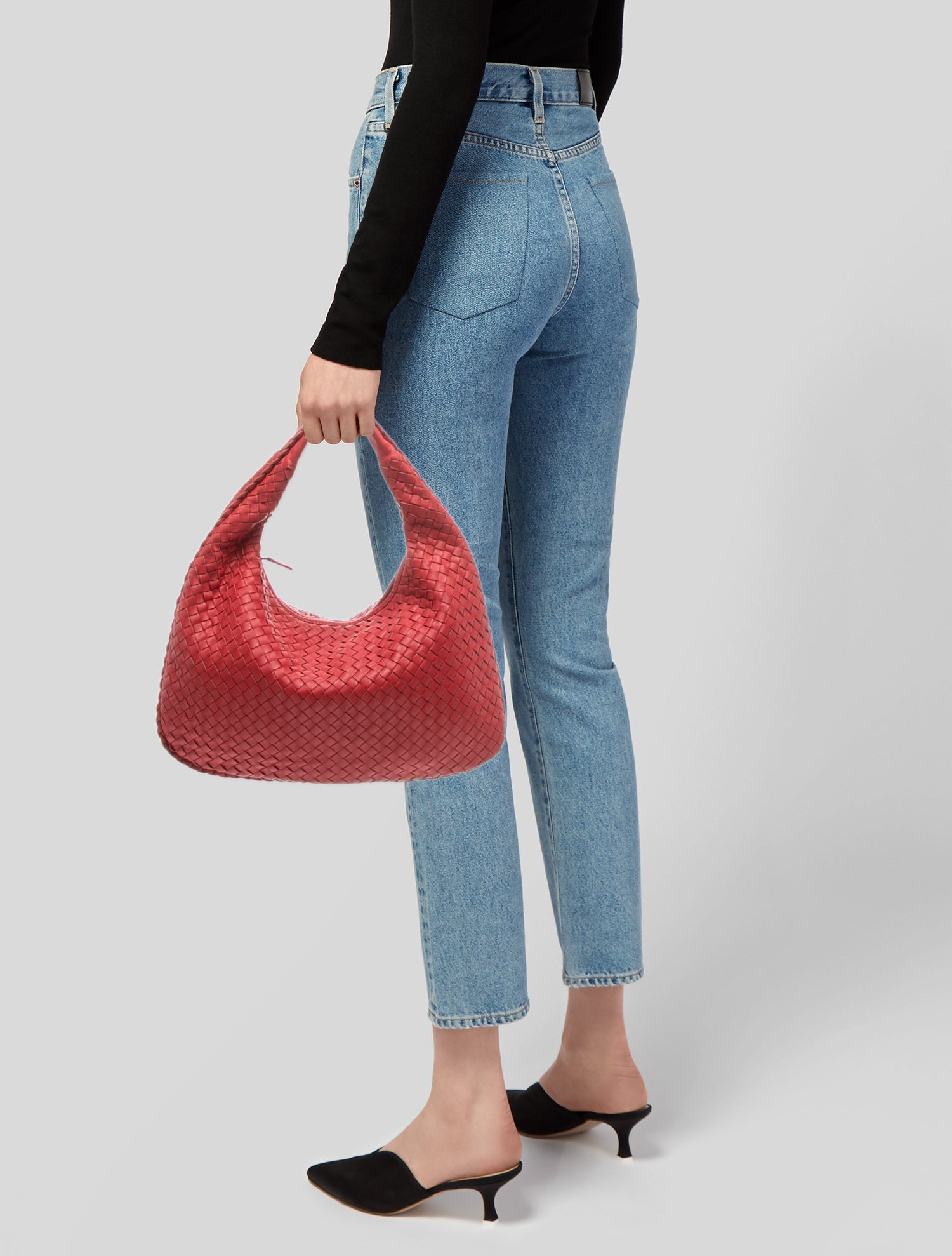 Bottega Veneta Intrecciato Veneta Hobo Small Vintage