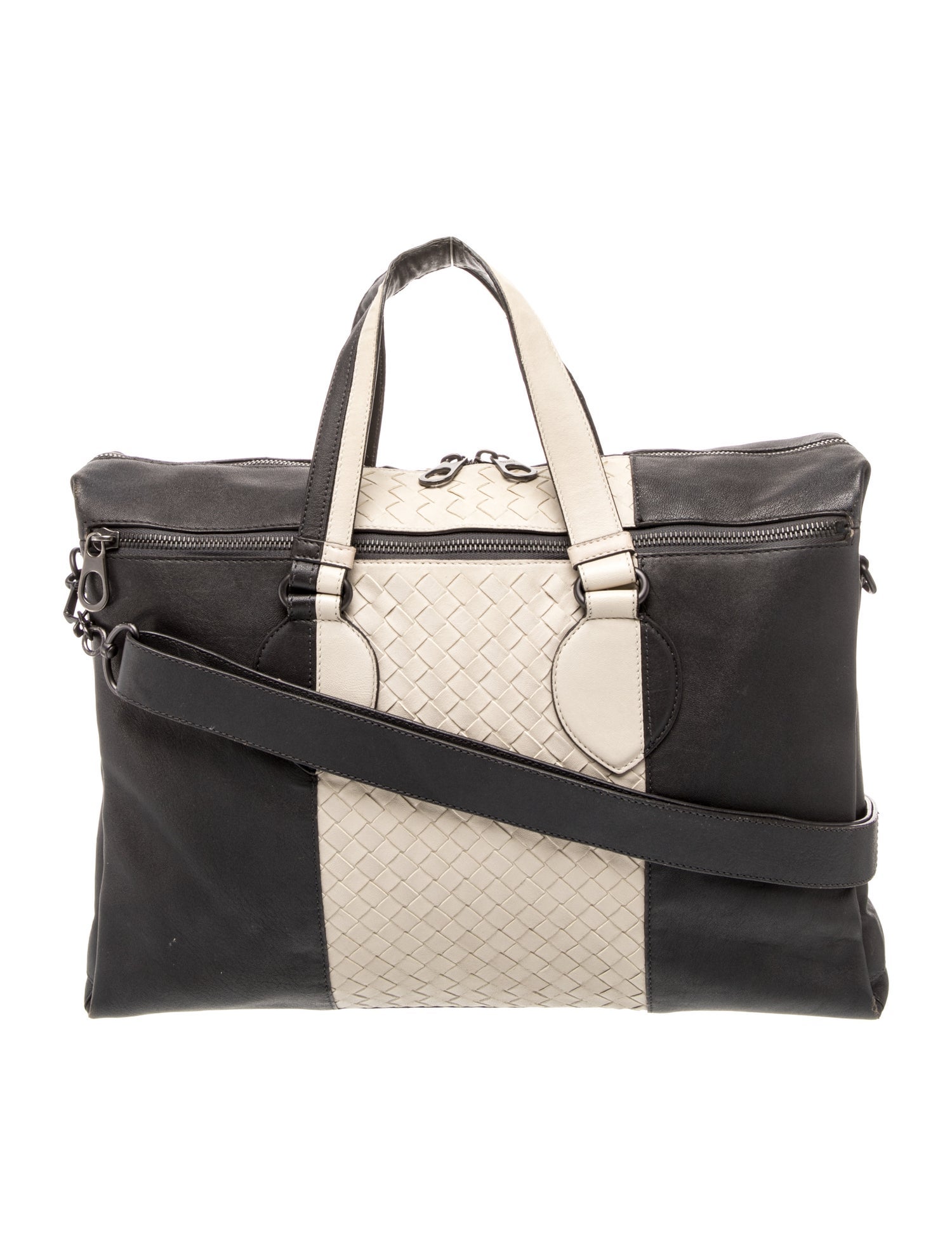 Bottega Veneta Intrecciato Messenger Bag Vintage