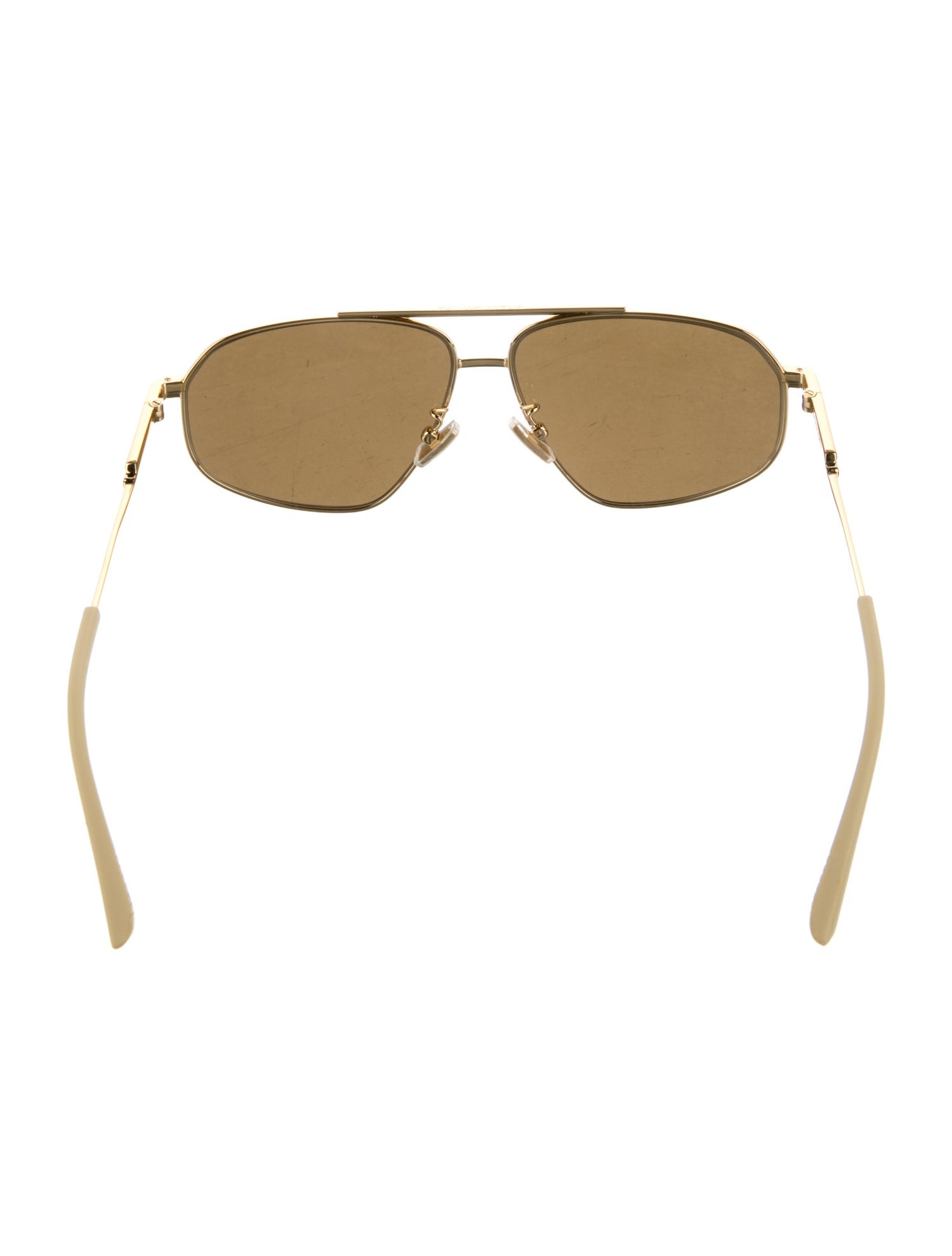 Bottega Veneta Aviator Tinted Sunglasses