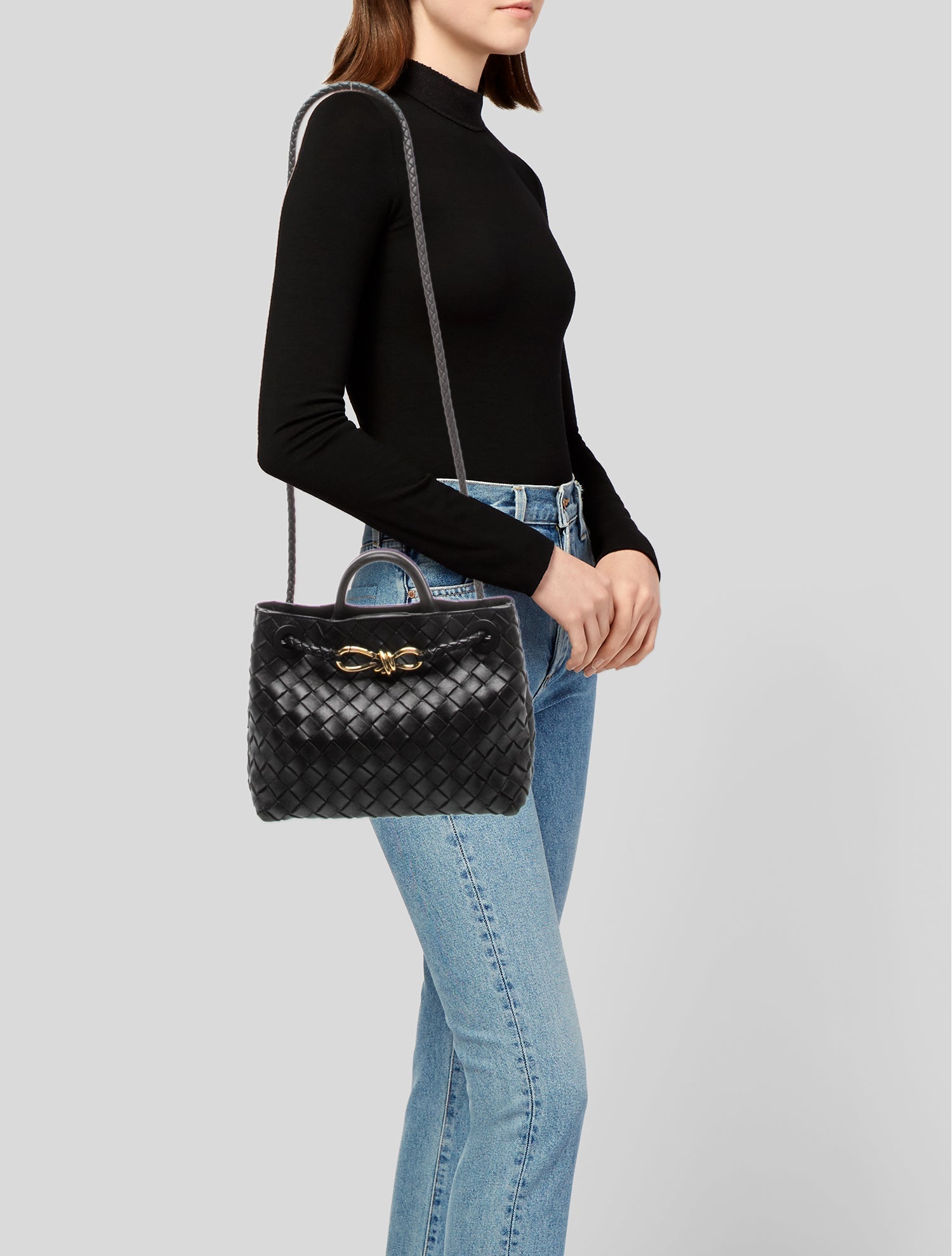 Bottega Veneta Intrecciato Andiamo Small