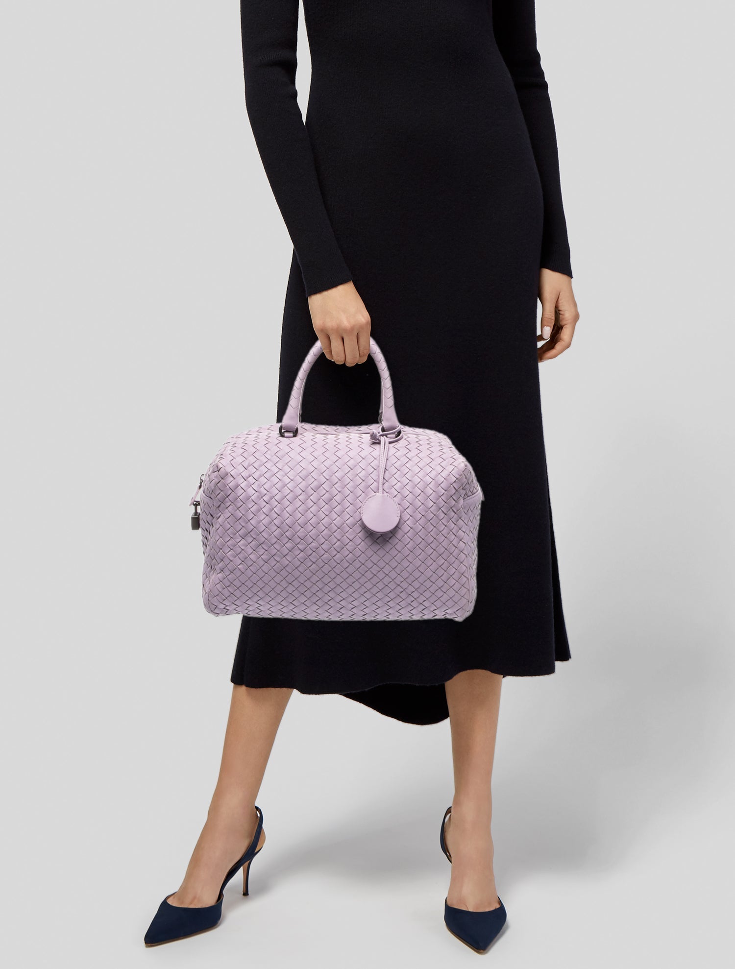 Bottega Veneta Intrecciato Top Handle Bag