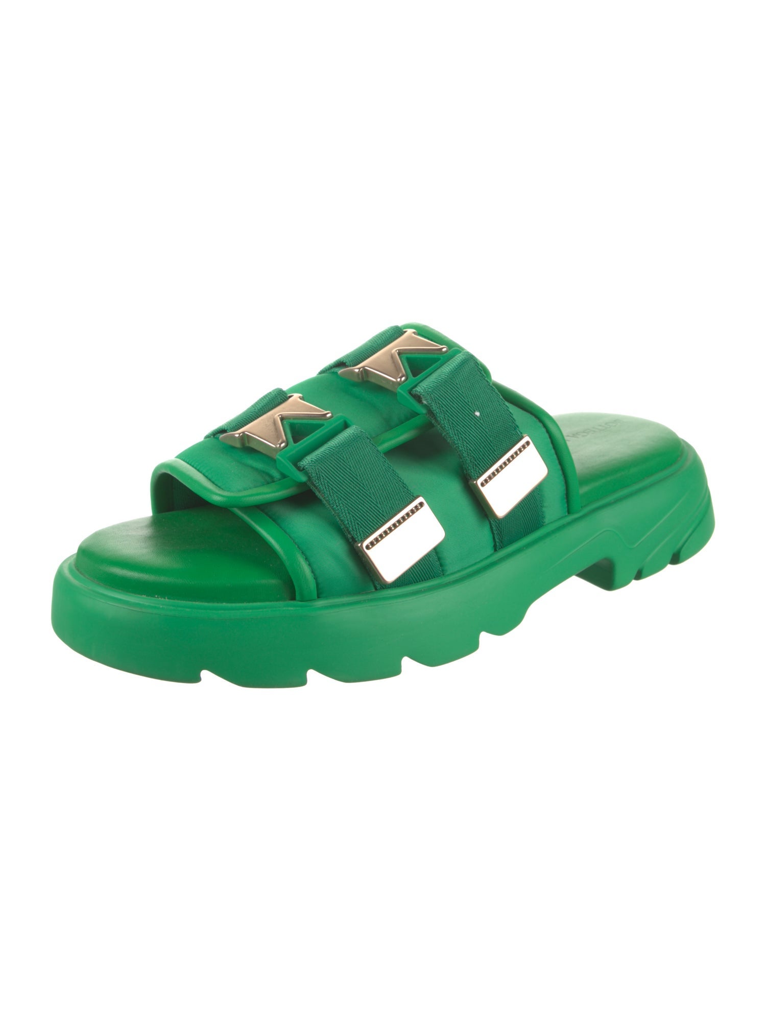 Bottega Veneta Leather Slides