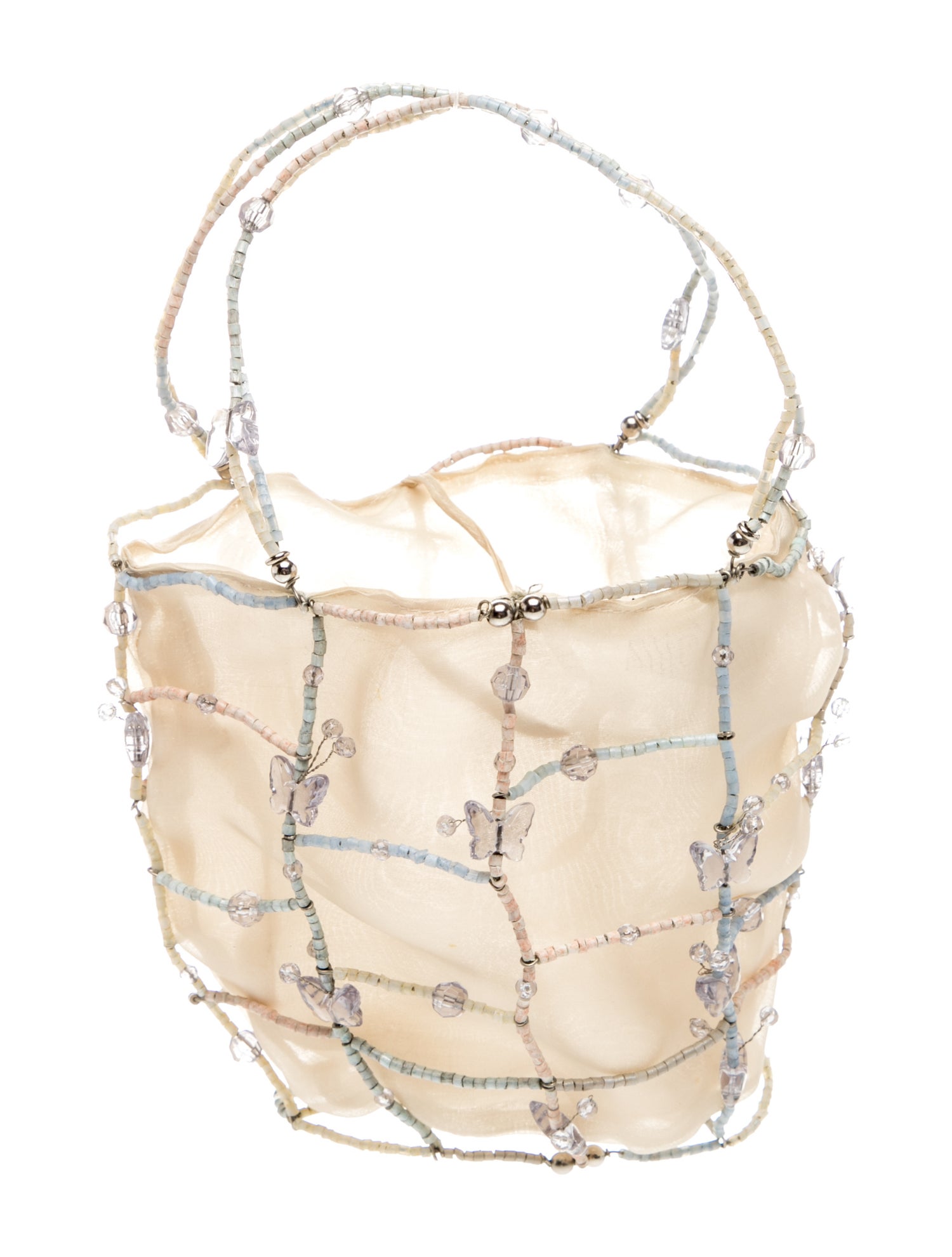 Bottega Veneta Silk Butterfly Vintage