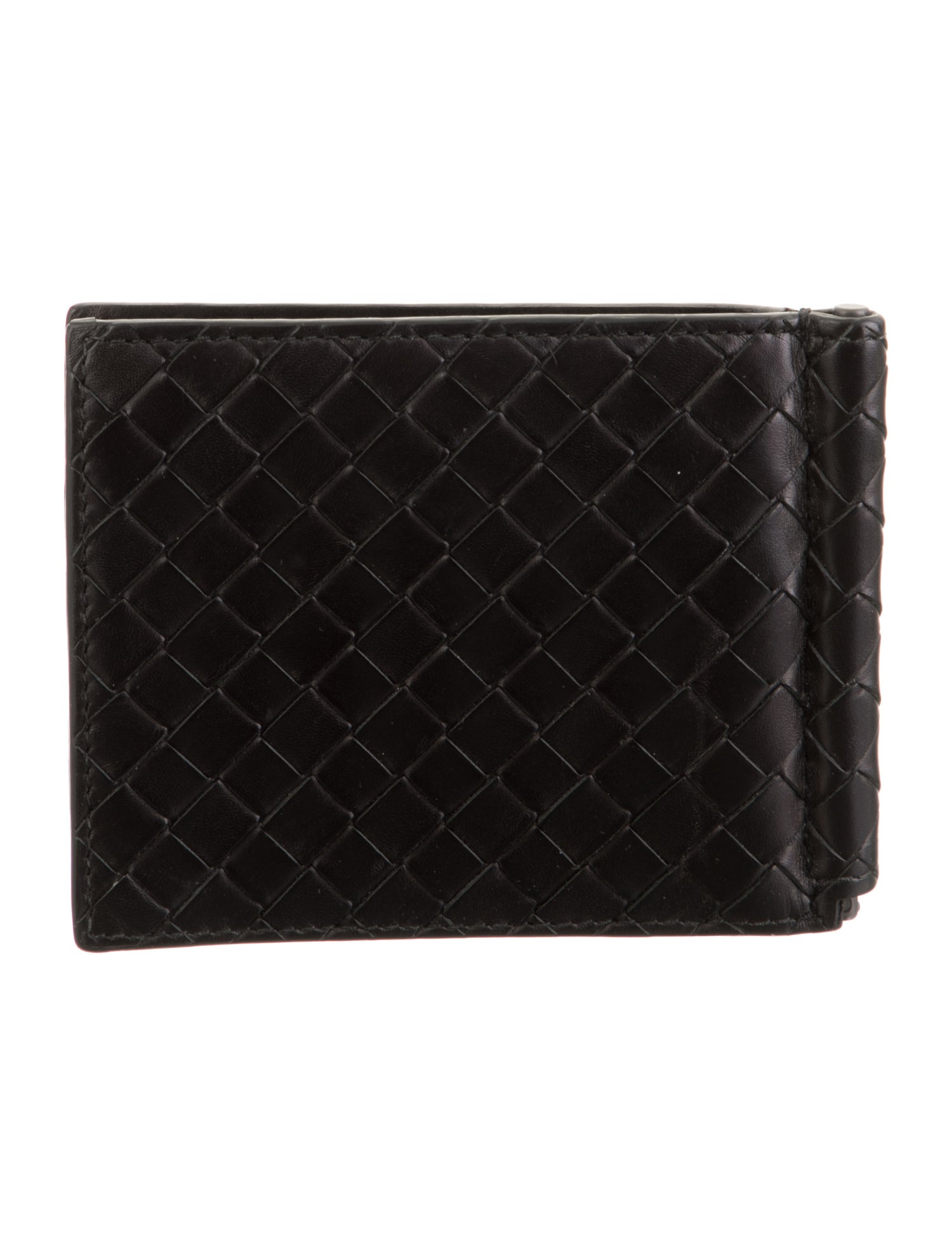 Bottega Veneta Intrecciato Weave Leather Wallet