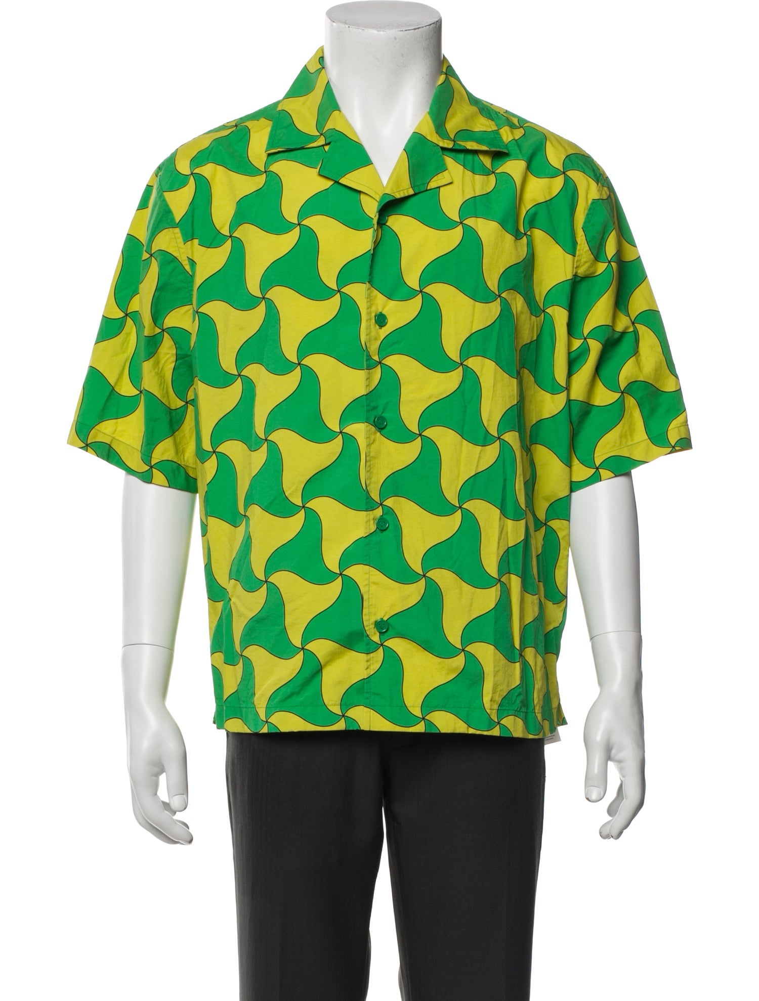 Bottega Veneta Printed Short Sleeve Shirt